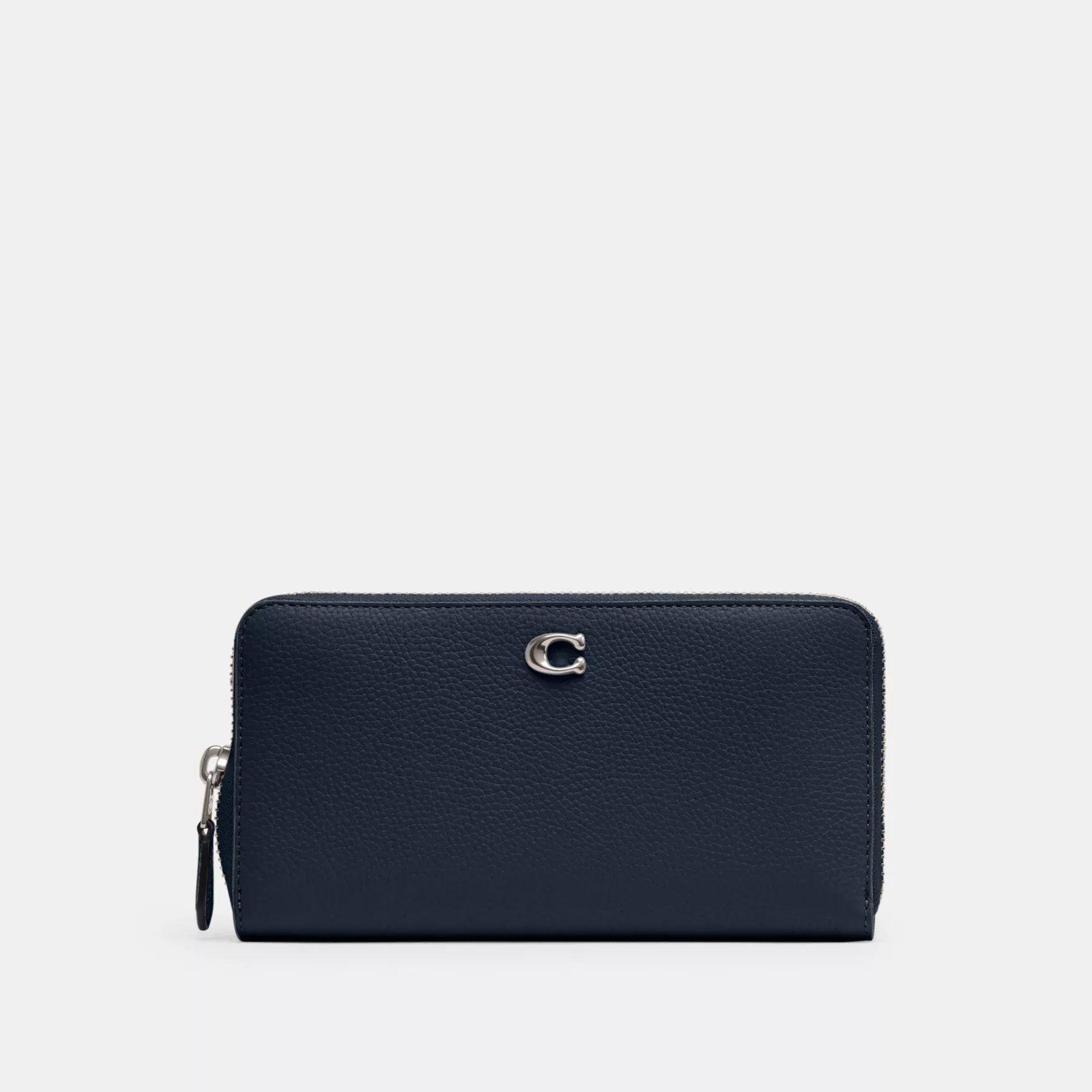 Accordion Zip Wallet Dark Navy