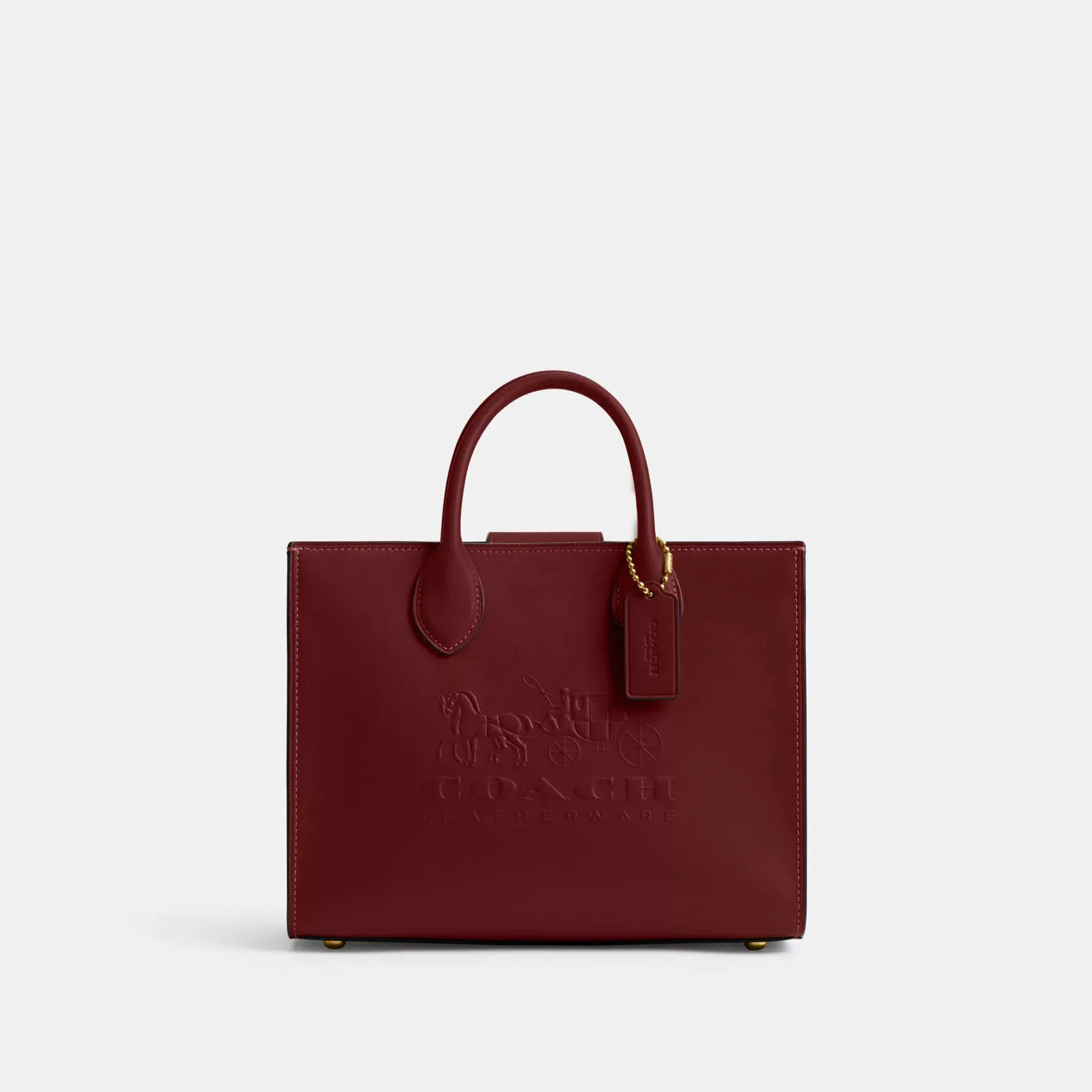 Ace Tote Bag 26 Dark Ruby