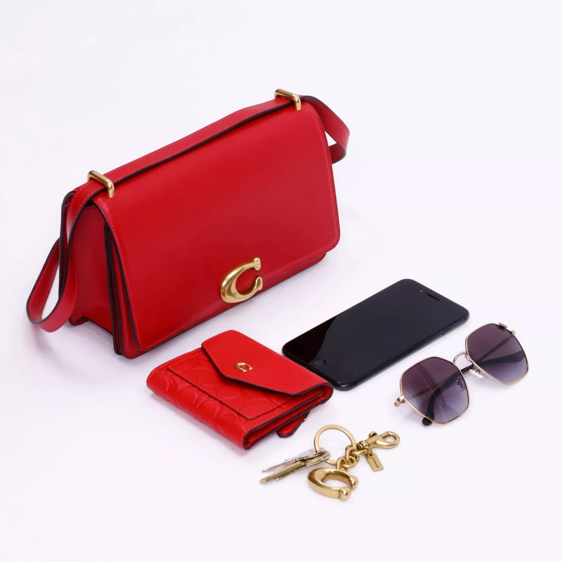 Bandit Shoulder Bag In Signature Textile Jacquard Cocoa Burnished Amb Bandit Shoulder Bag In Signature Textile Jacquard Cocoa Burnished Amb