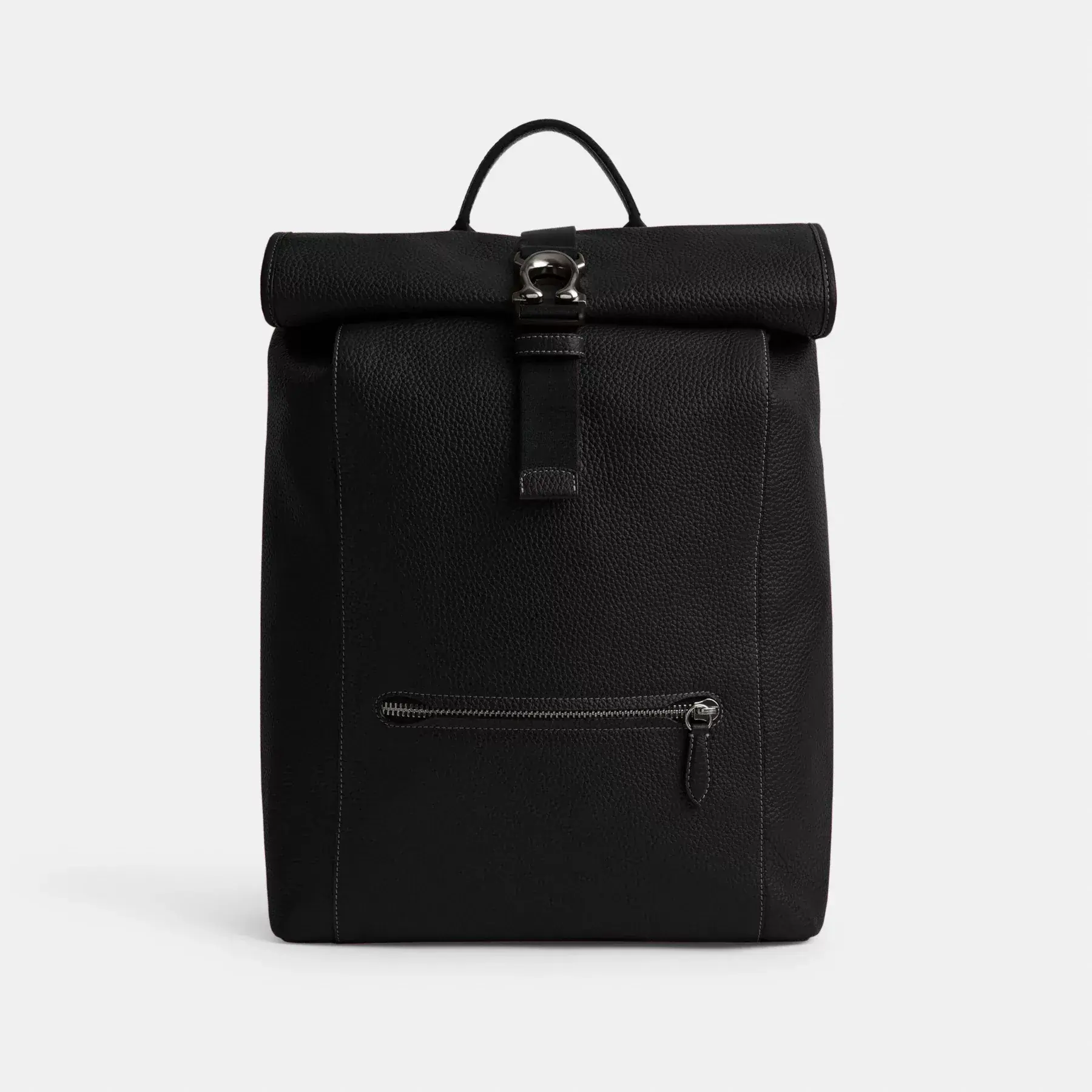 Beck Roll Top Backpack Black
