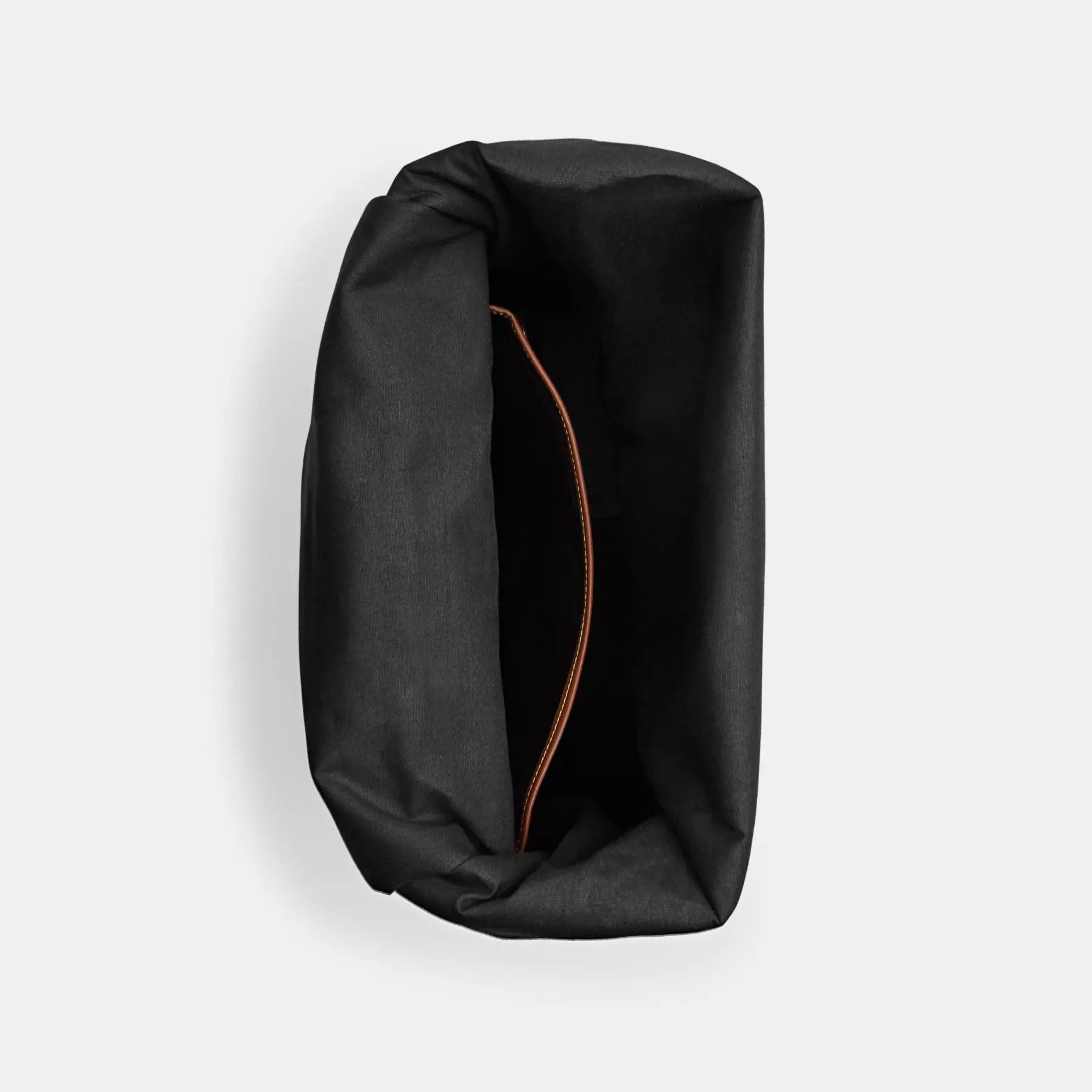 Beck Roll Top Backpack In Signature Canvas Charcoal Beck Roll Top Backpack In Signature Canvas Charcoal