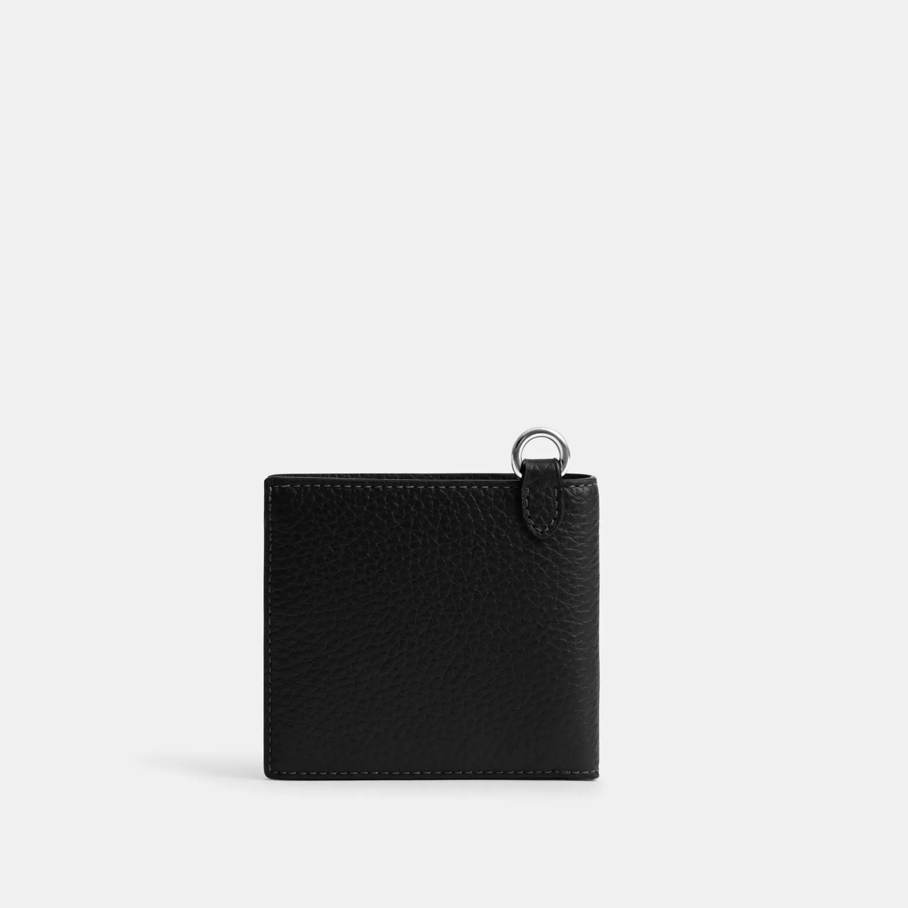 Billfold Wallet With Chain Black