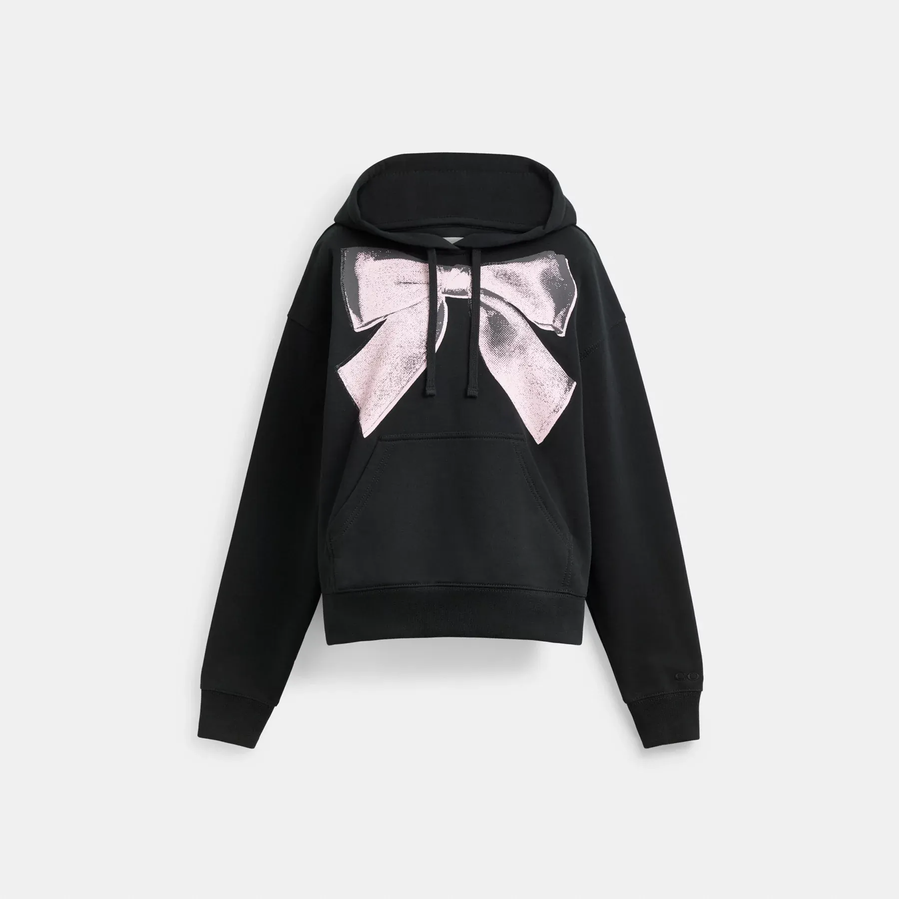 Bow Hoodie Black Bow Hoodie Black