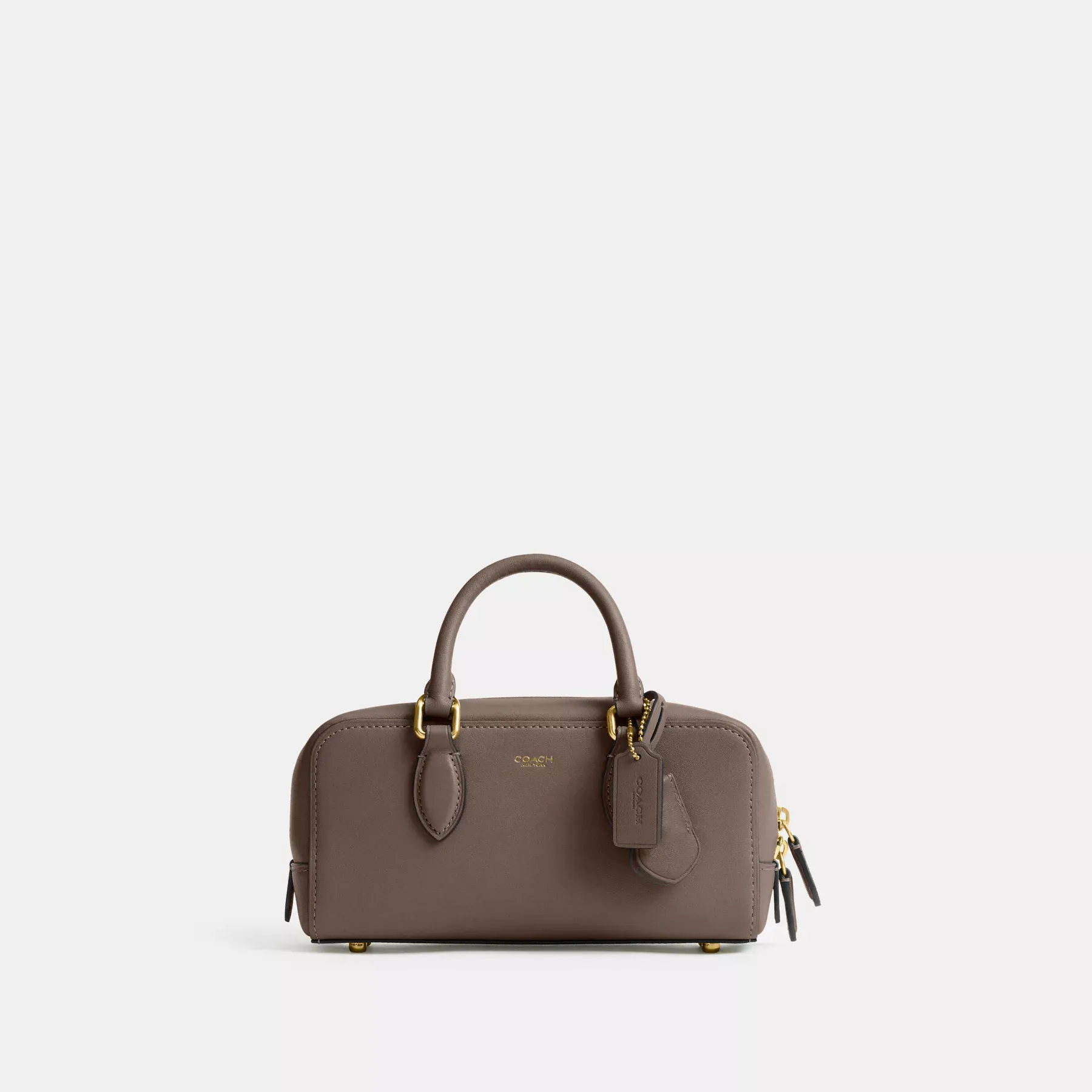 Bowery Satchel 22 Dark Stone
