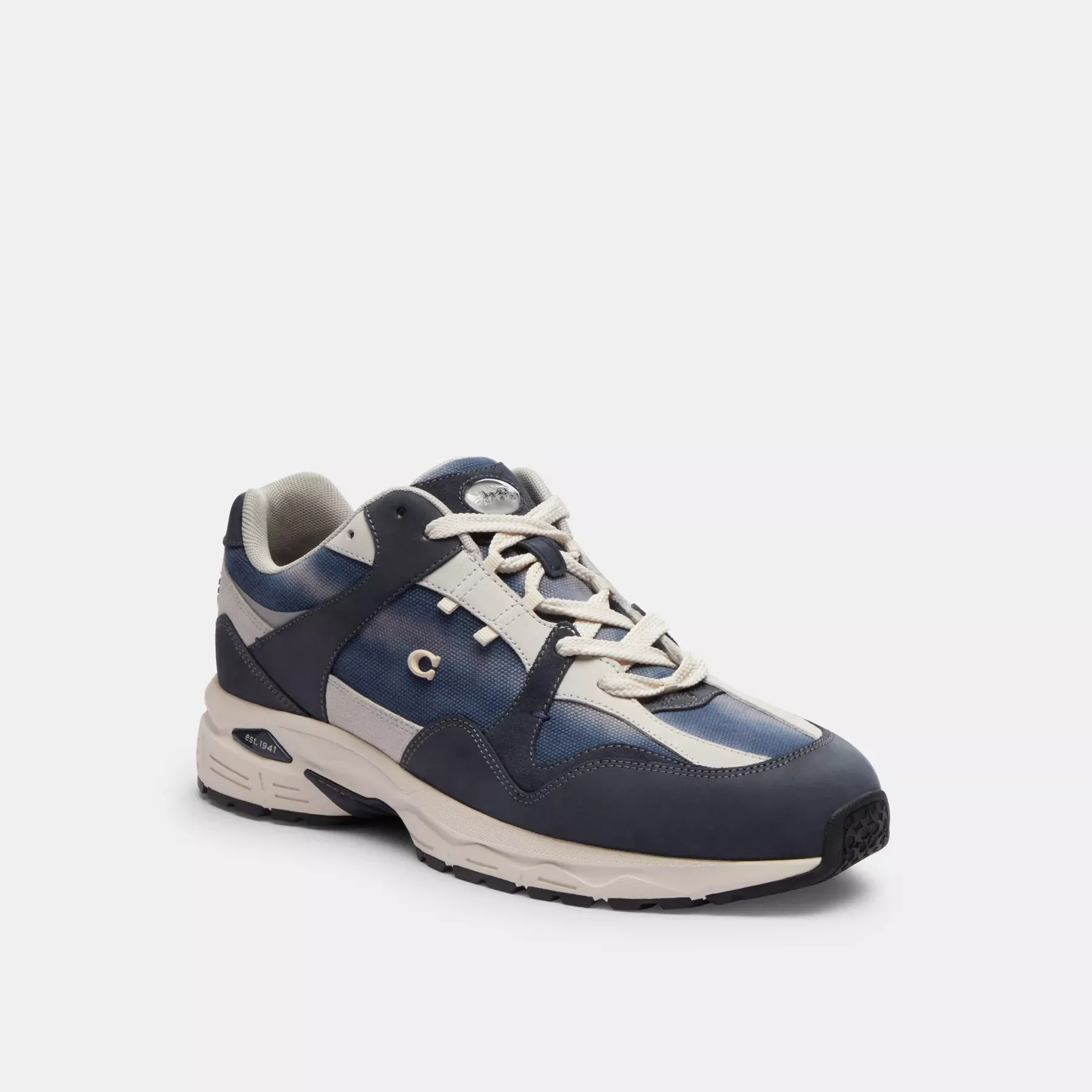 C301 Sneaker With Tie-Dye Midnight Navy