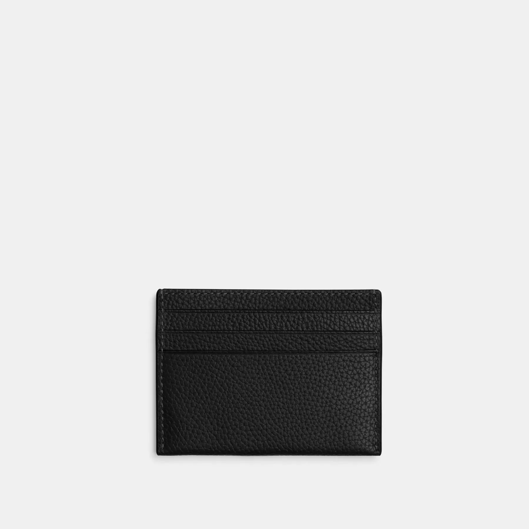 Card Case With Coach Graphic Black