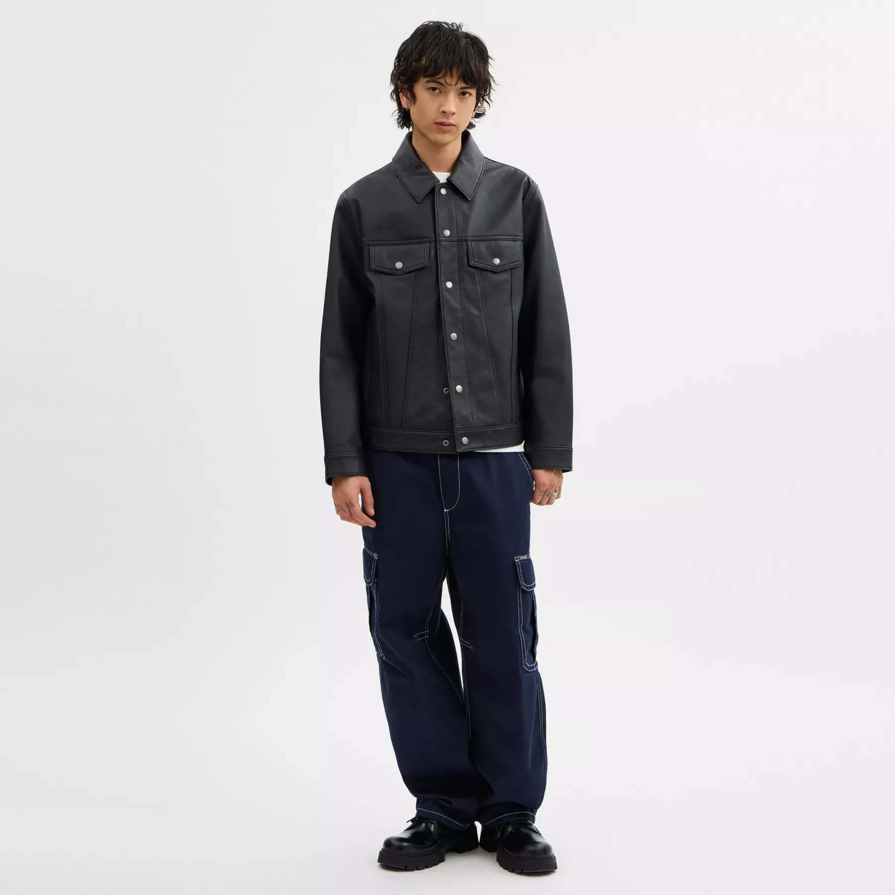 Cargo Pant Asia Fit Navy Blue