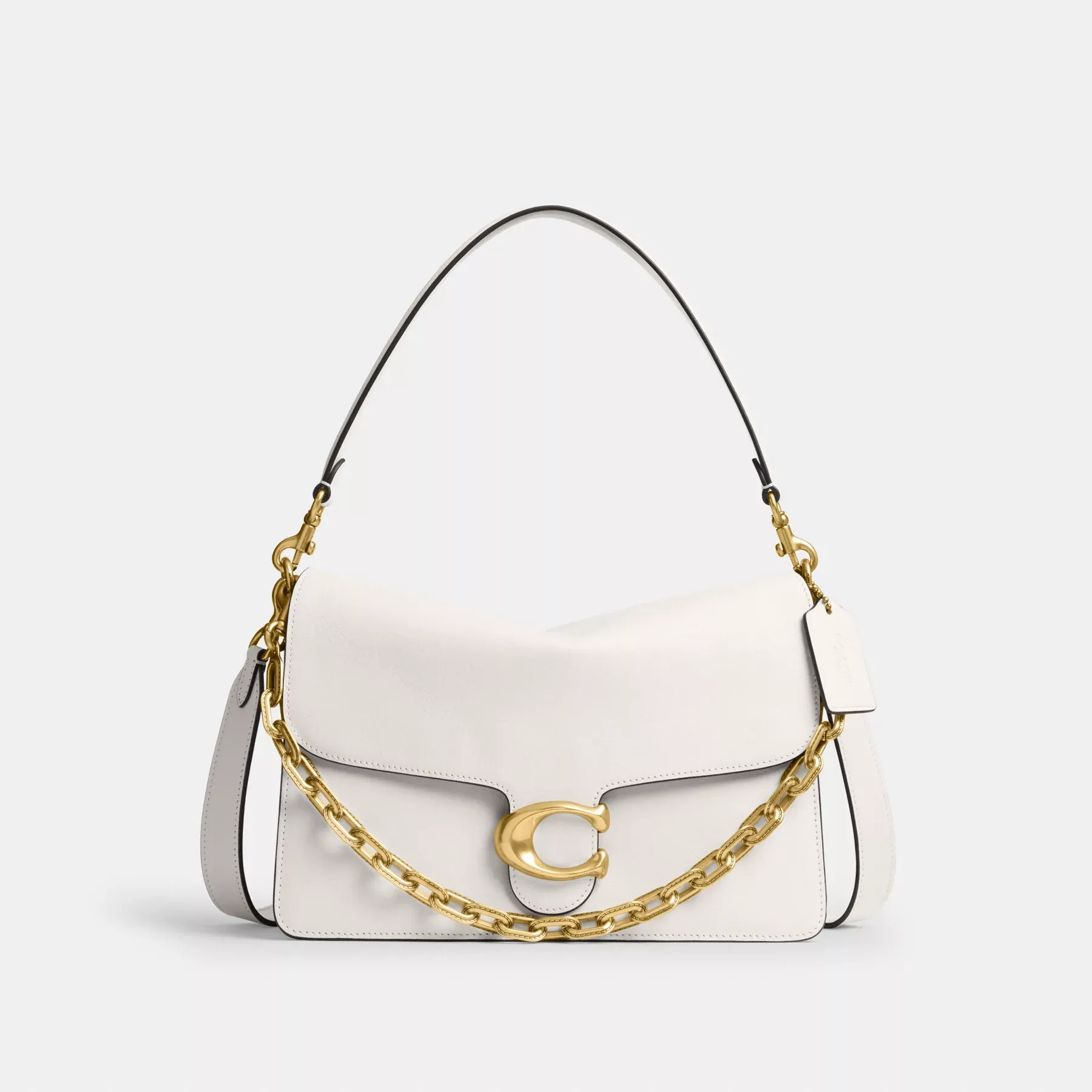 Chain Tabby Shoulder Bag 30 Chalk