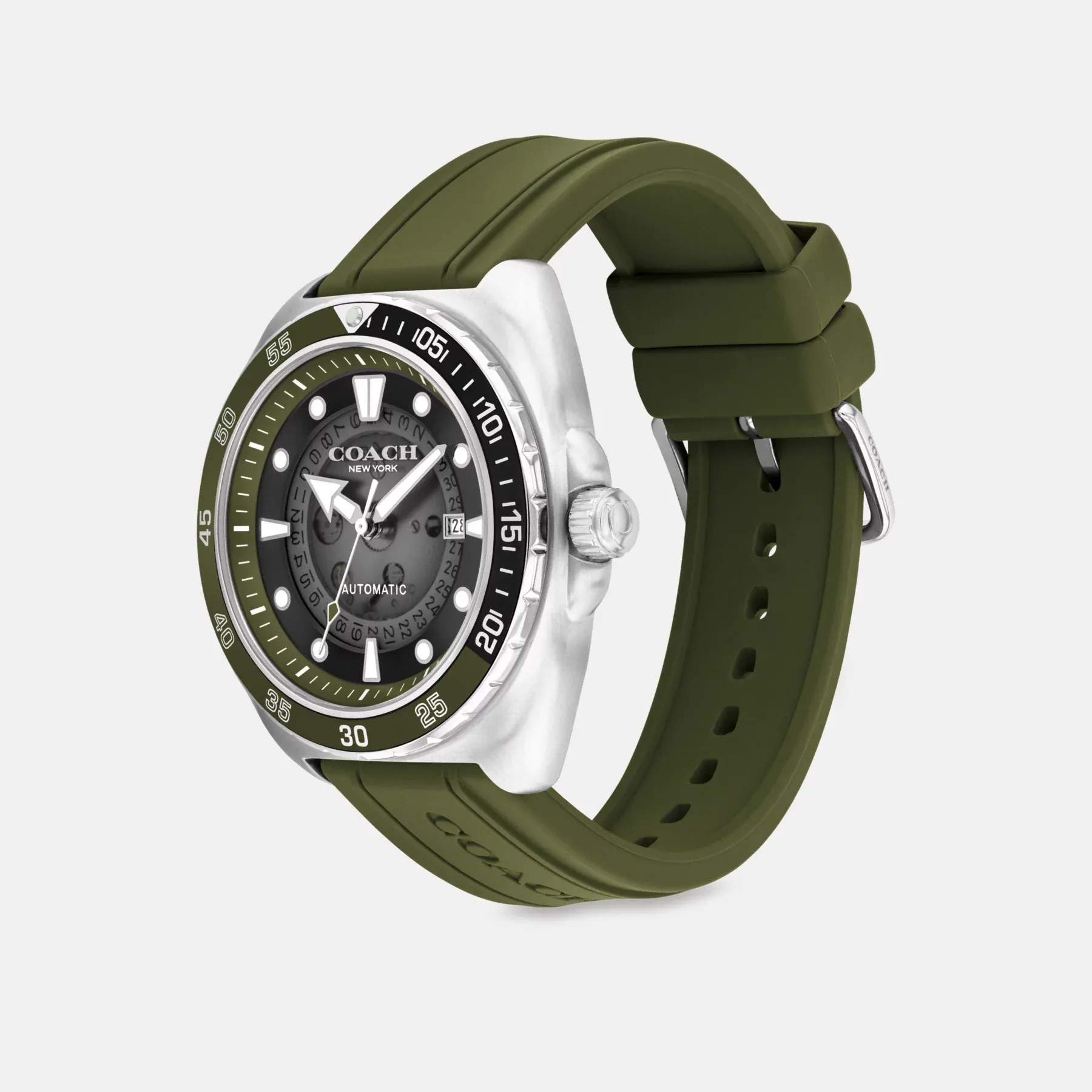 Charter Automatic Watch, 44mm Green