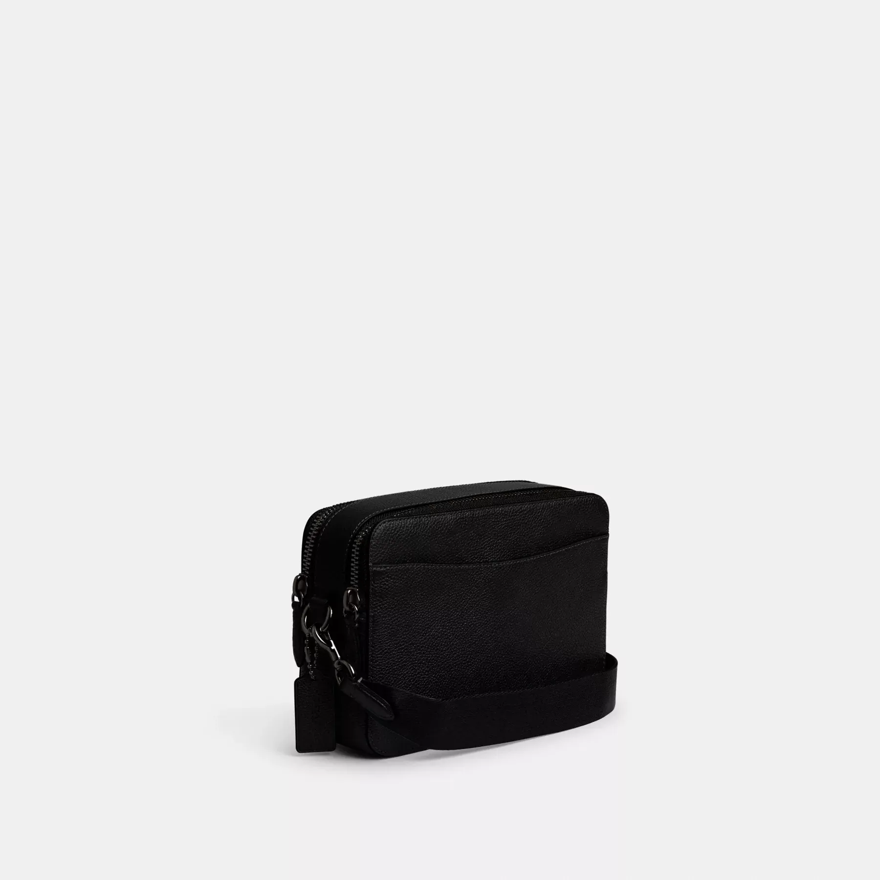 Charter Crossbody Bag 24 With Coach Graphic Black