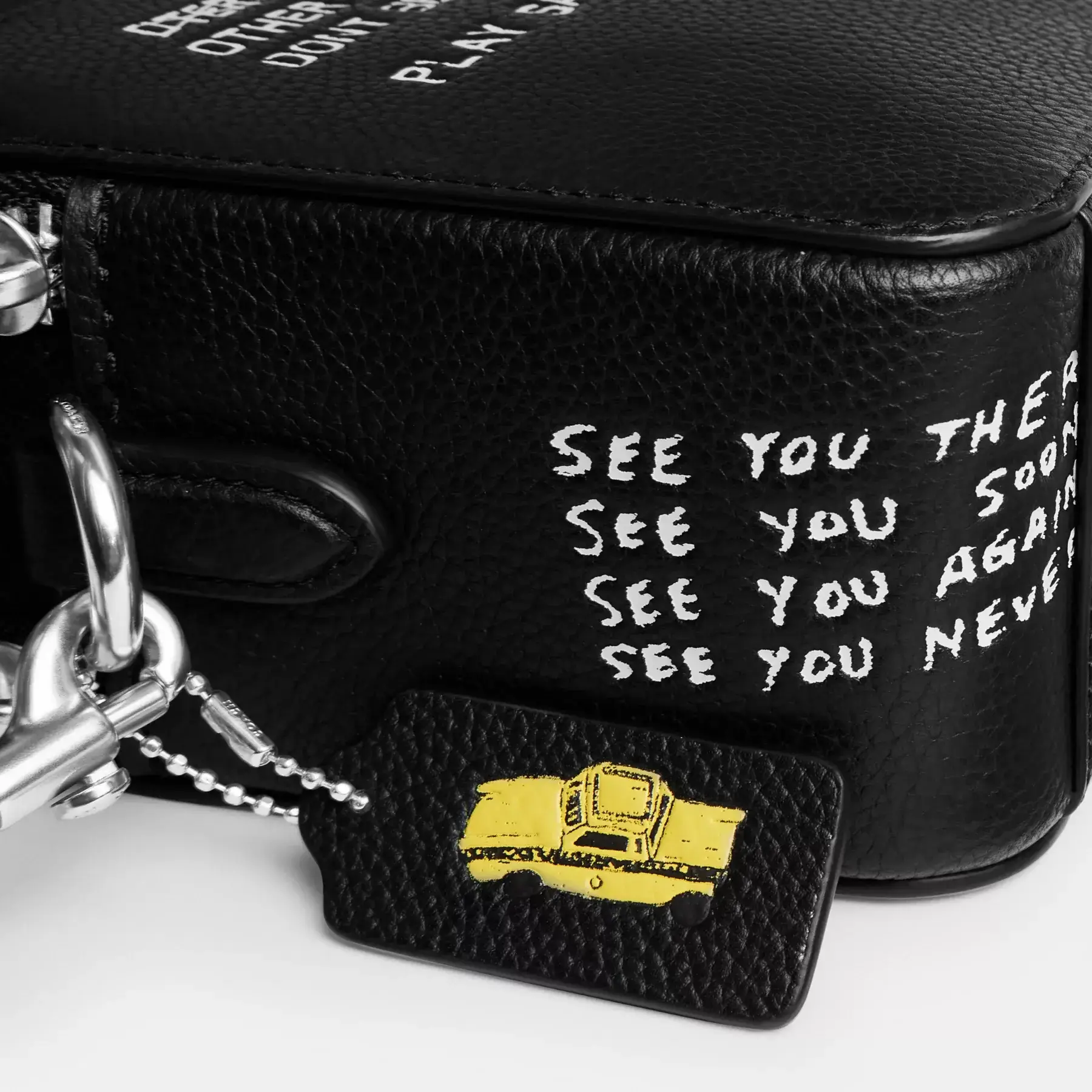 Charter Crossbody Bag 24 With Sketch Print Black Multi Charter Crossbody Bag 24 With Sketch Print Black Multi