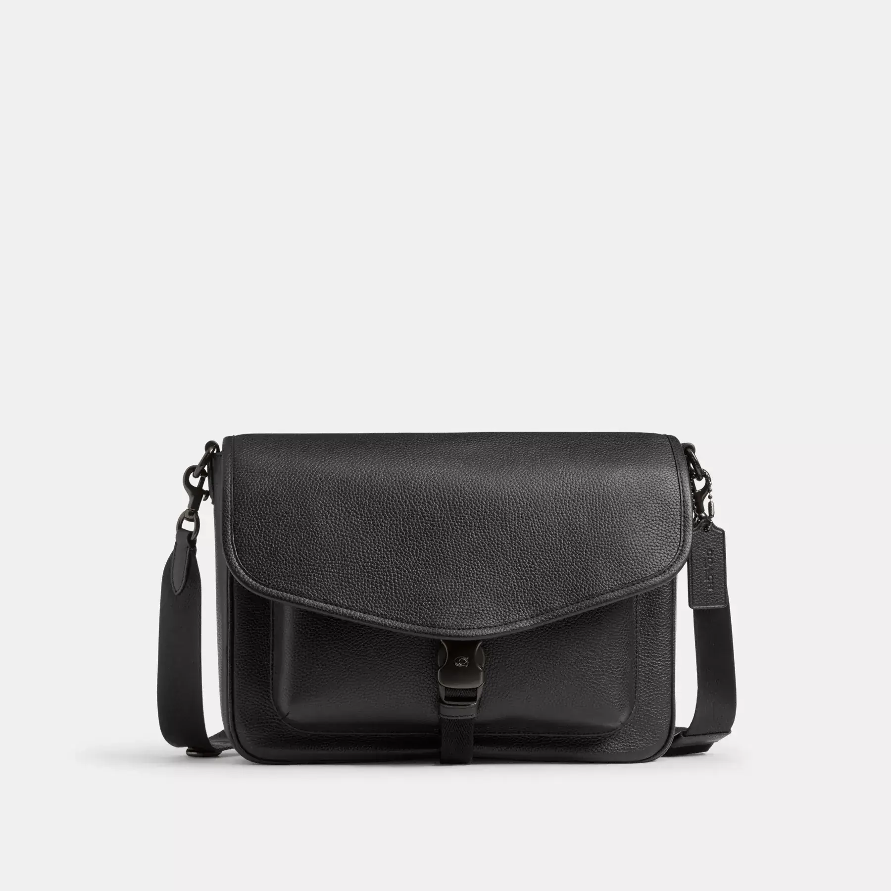Charter Messenger Crossbody Bag Black