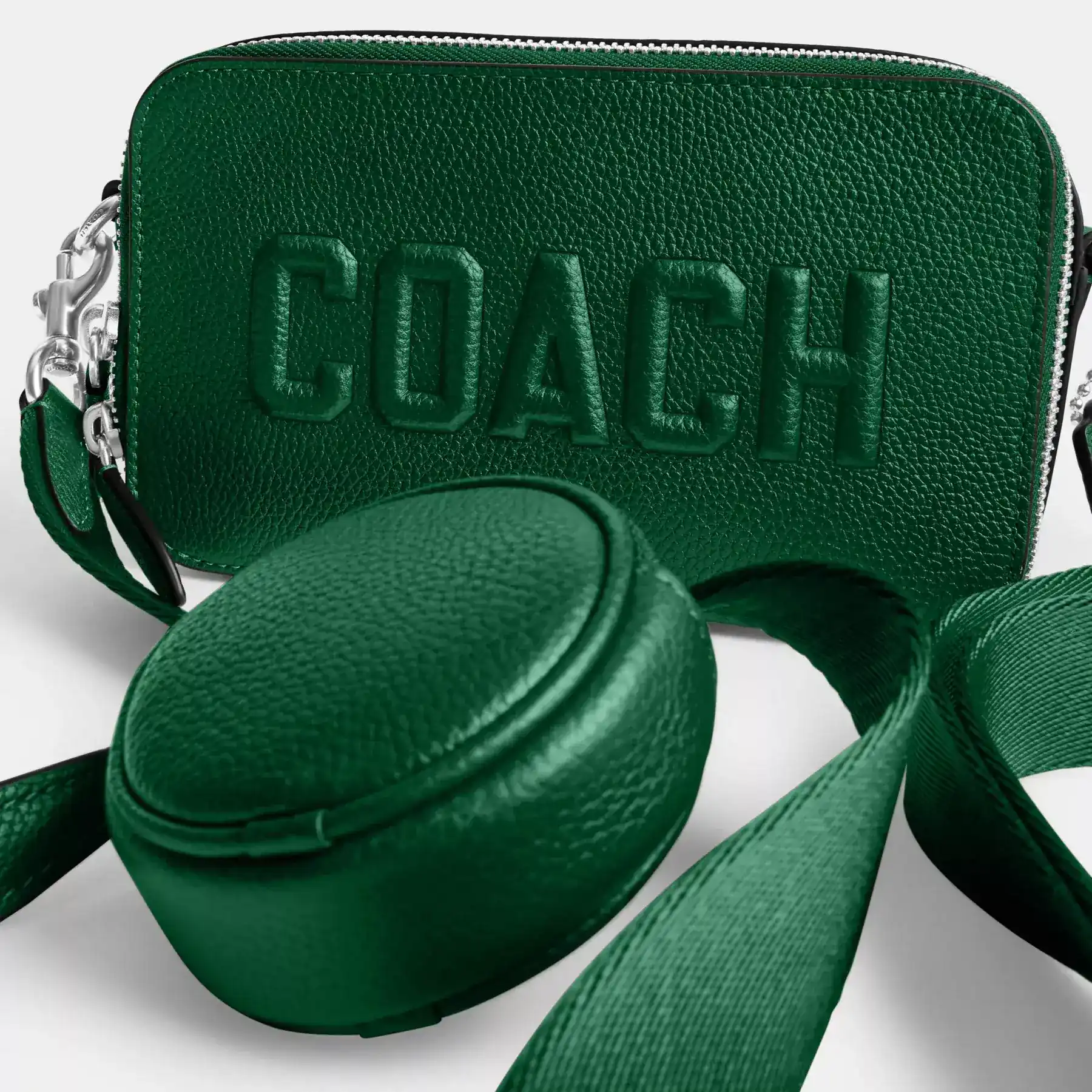 Charter Slim Crossbody With Coach Graphic Ivy Charter Slim Crossbody With Coach Graphic Ivy