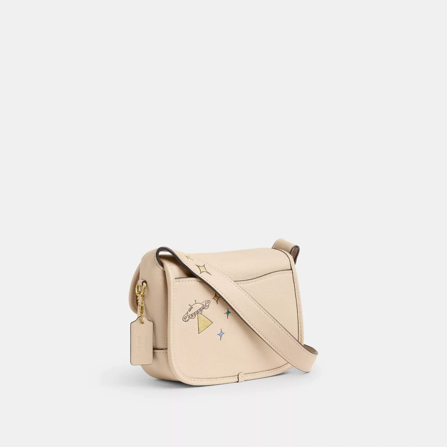 Coach X Observed By Us Tabby Messenger 19 Ivory Multi