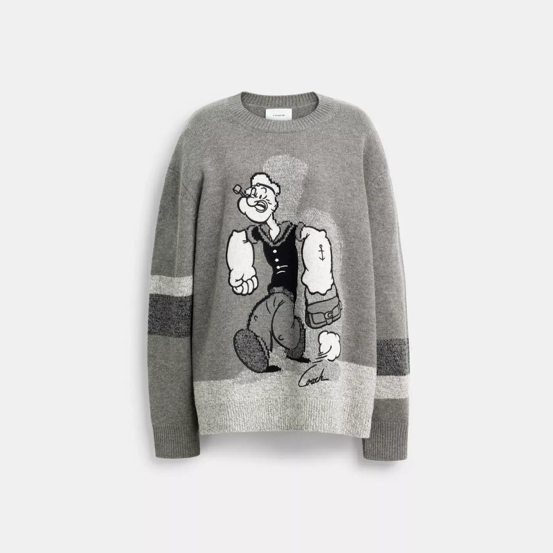 Coach X Popeye Sweater Grey Multi