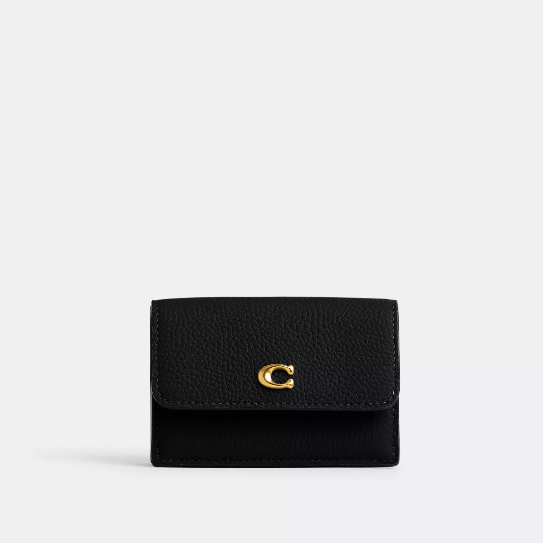 Essential Mini Trifold Wallet Black