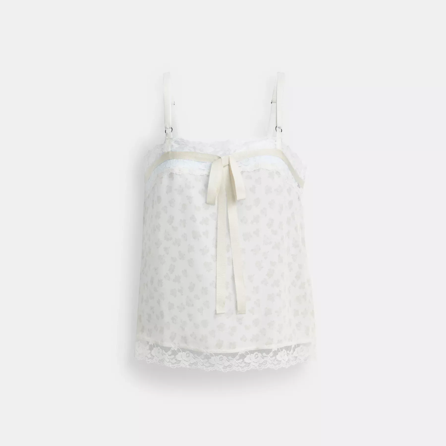 Floral Silk Top White Multi Floral Silk Top White Multi