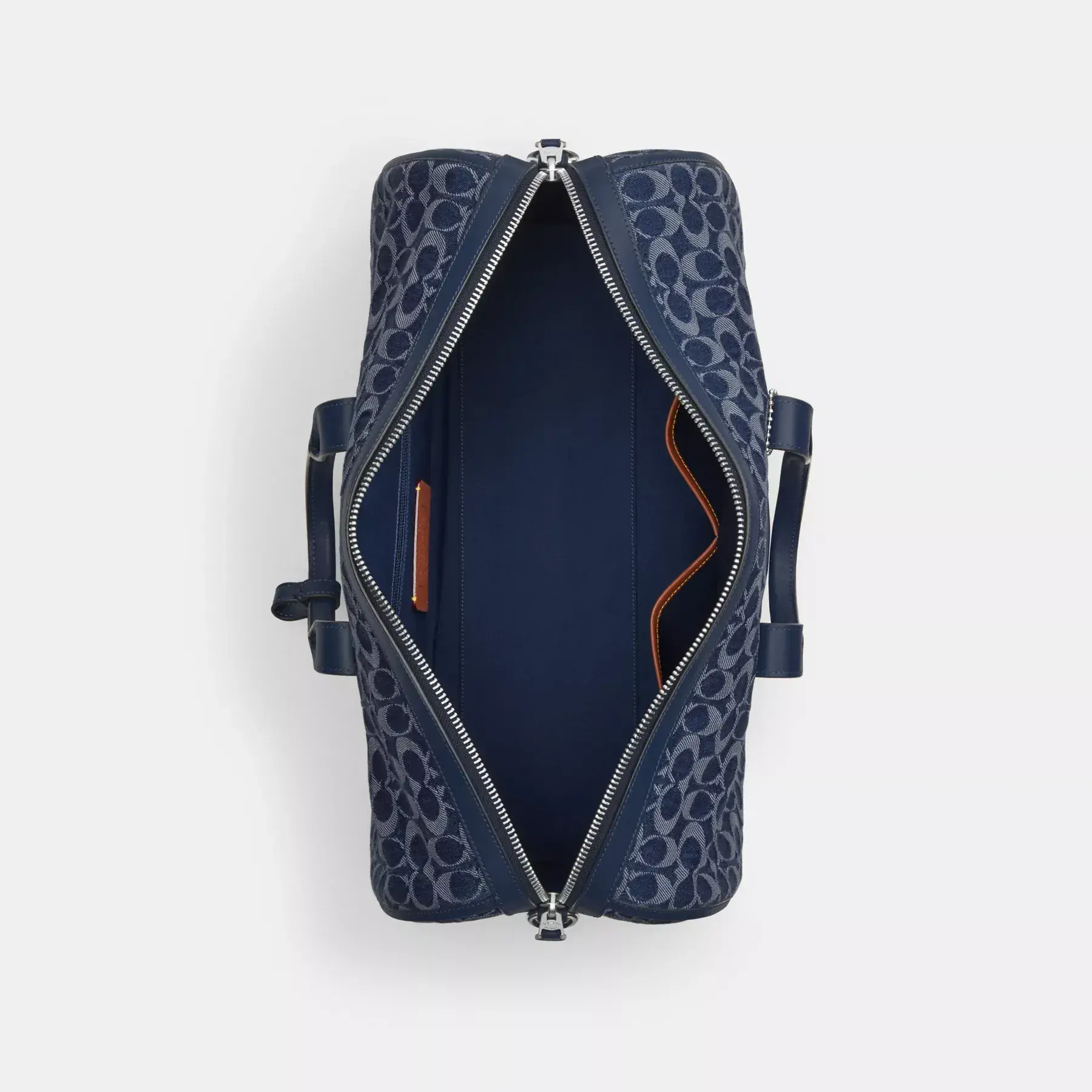 Gotham Duffle 45 In Signature Denim Deep Blue Gotham Duffle 45 In Signature Denim Deep Blue