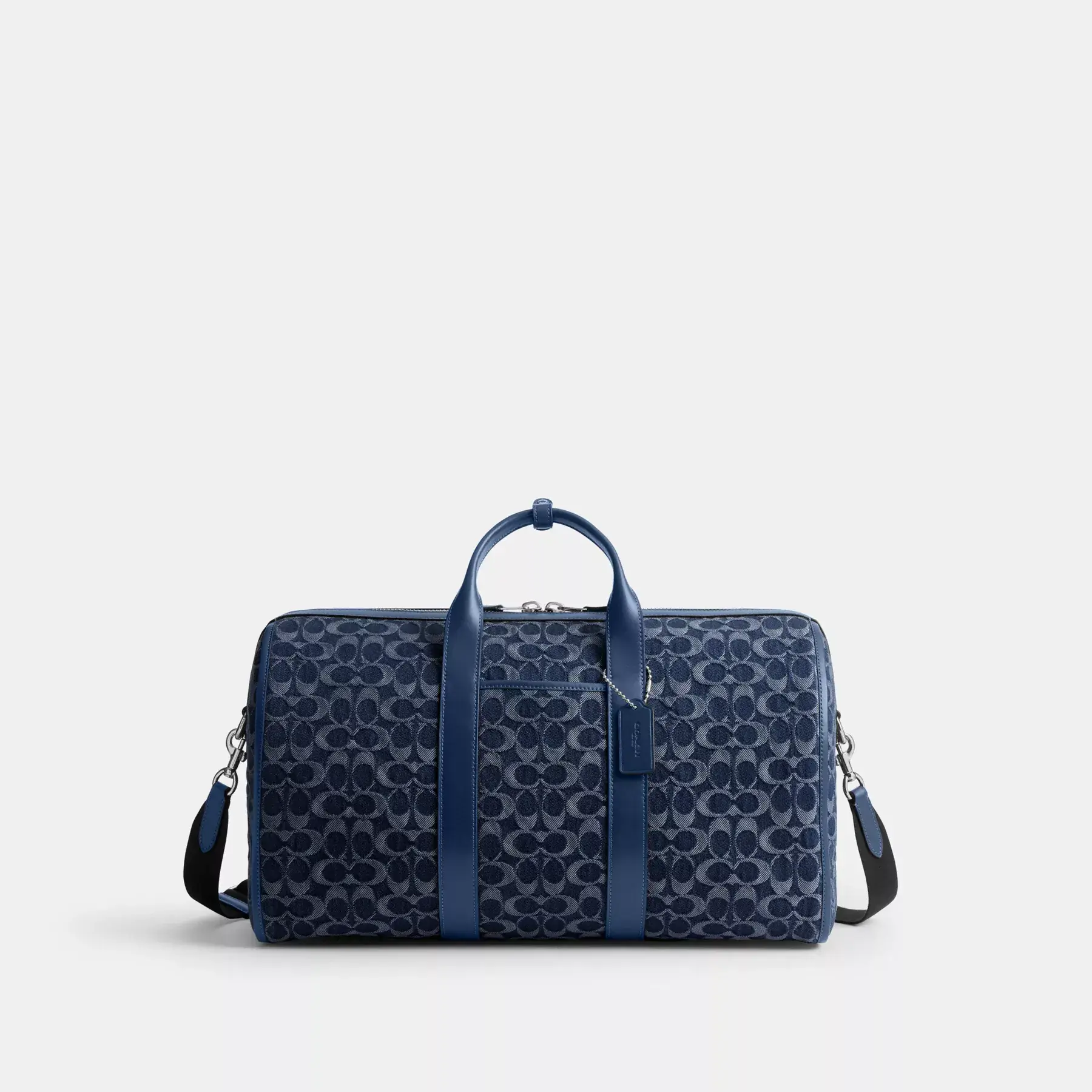 Gotham Duffle 45 In Signature Denim Deep Blue