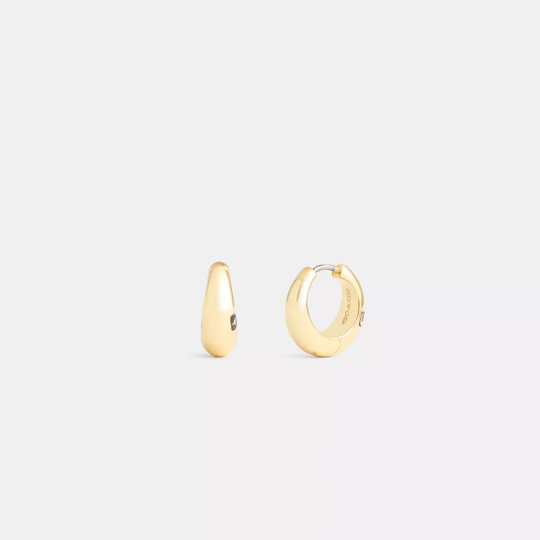 Hallmark Huggie Earrings Gold Hallmark Huggie Earrings Gold