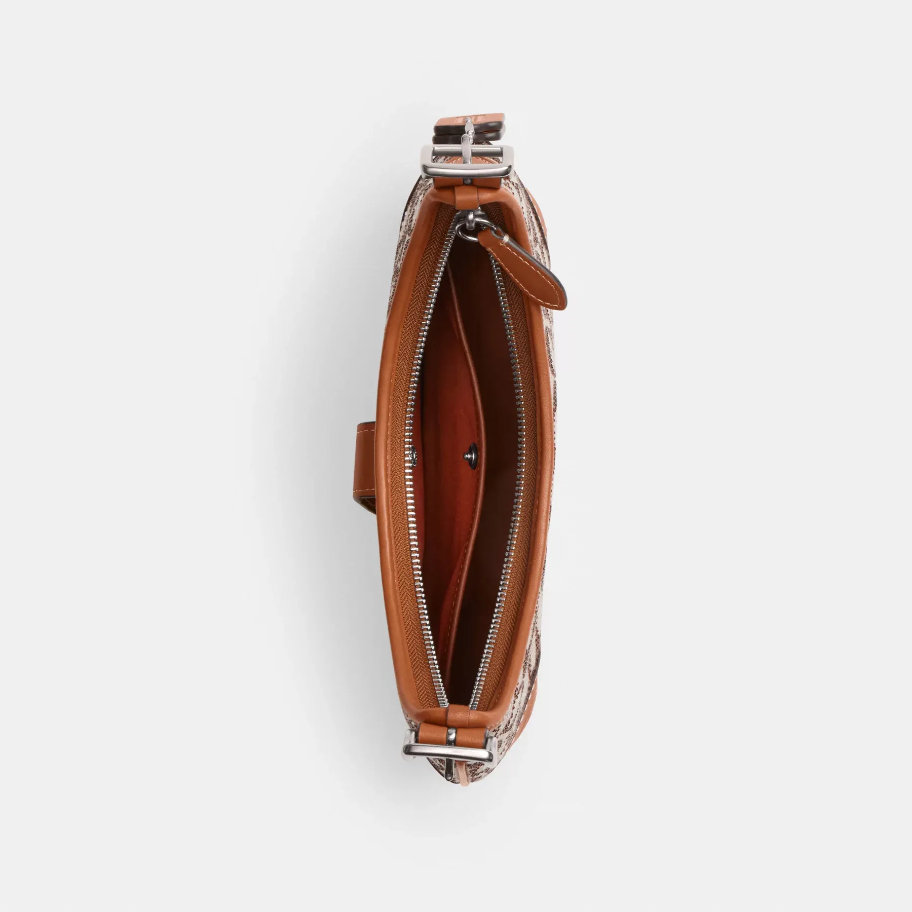 Hamptons Hobo Bag In Crystal Signature Jacquard Burnished Amber Hamptons Hobo Bag In Crystal Signature Jacquard Burnished Amber