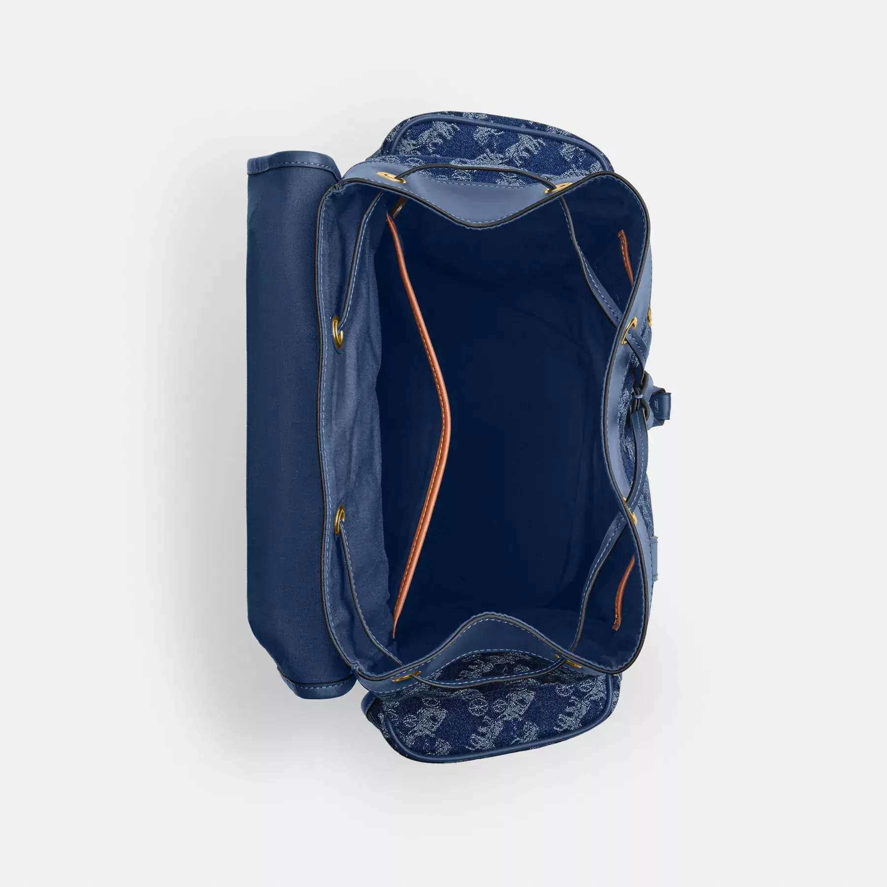 Harper Backpack With Horse And Carriage Print Deep Blue Multi Harper Backpack With Horse And Carriage Print Deep Blue Multi