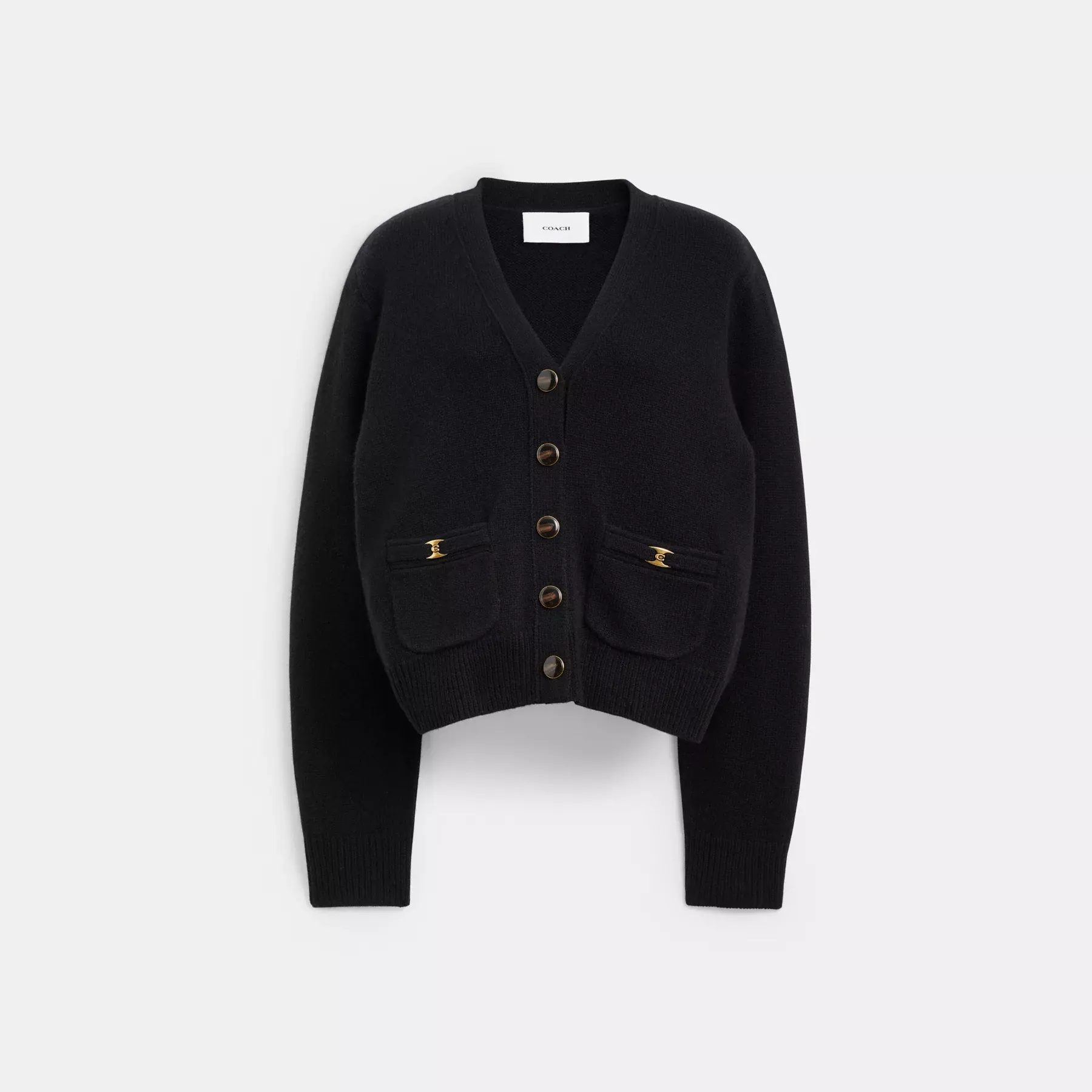Heritage C Cardigan Black
