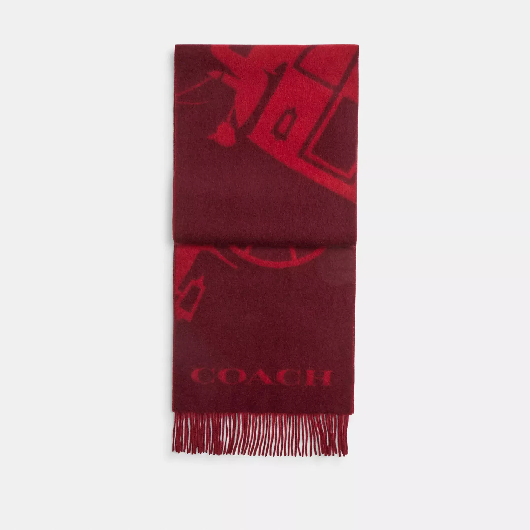 Horse And Carriage Cashmere Muffler Merlot Horse And Carriage Cashmere Muffler Merlot
