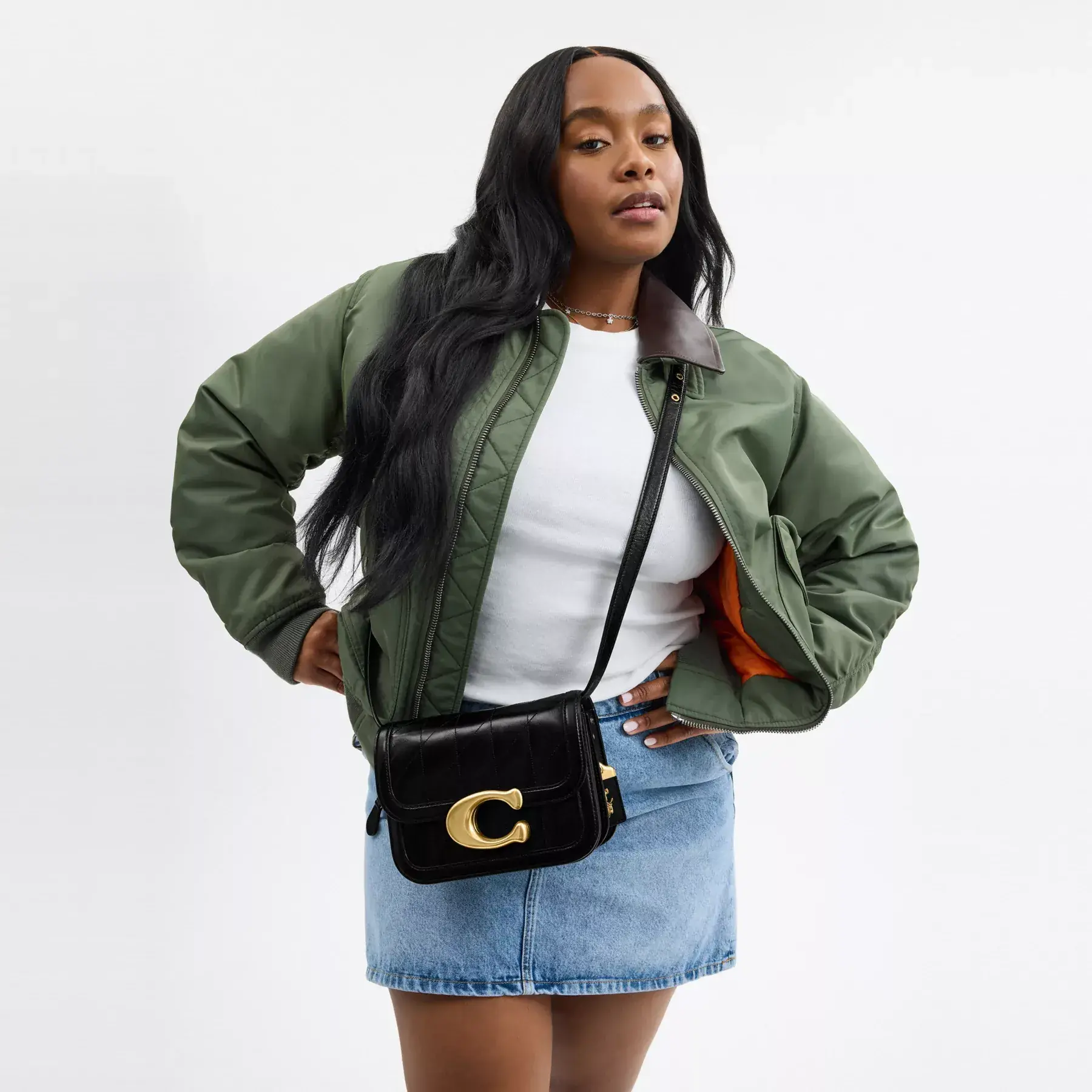 Idol Bag With Quilting Black Idol Bag With Quilting Black