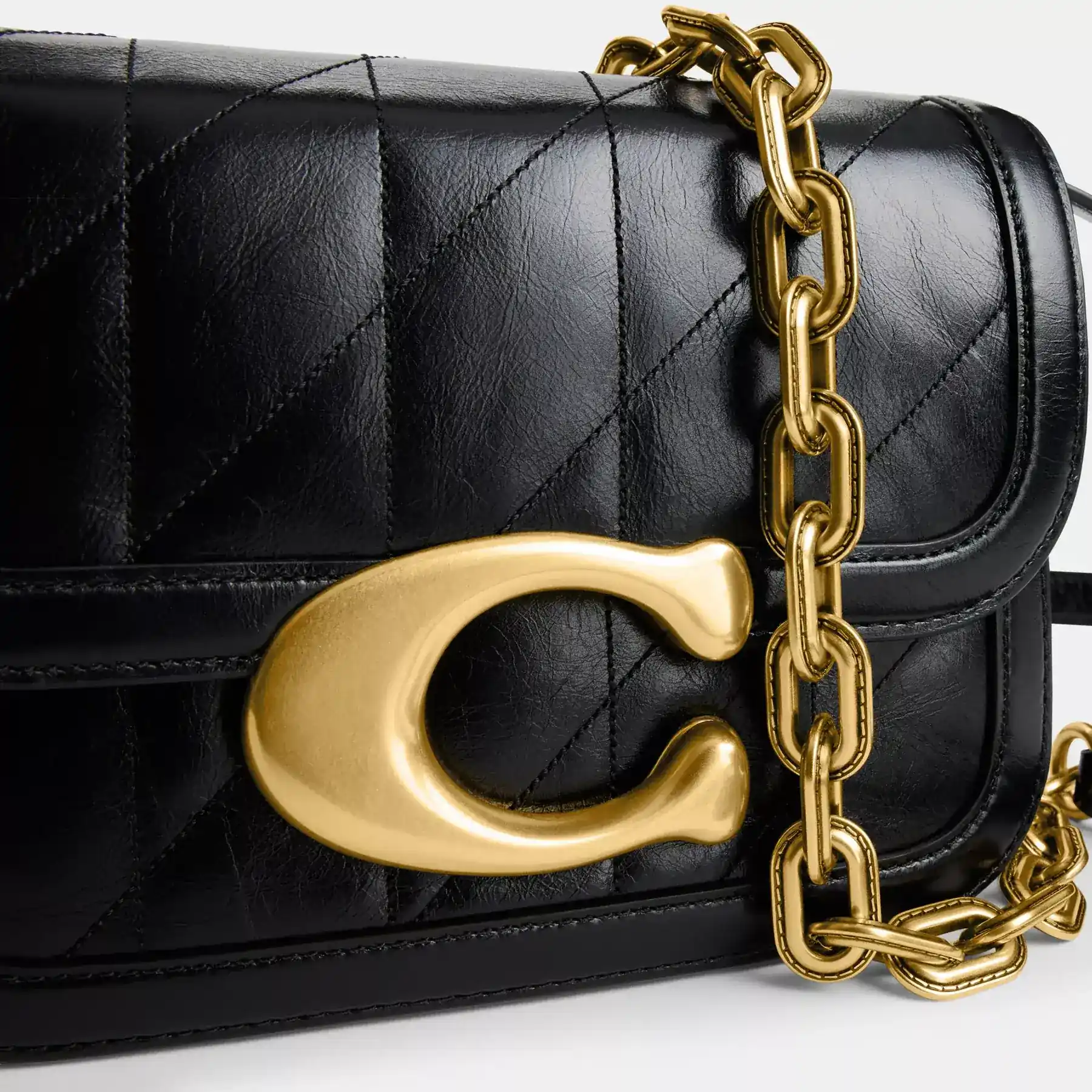 Idol Bag With Quilting Black Idol Bag With Quilting Black