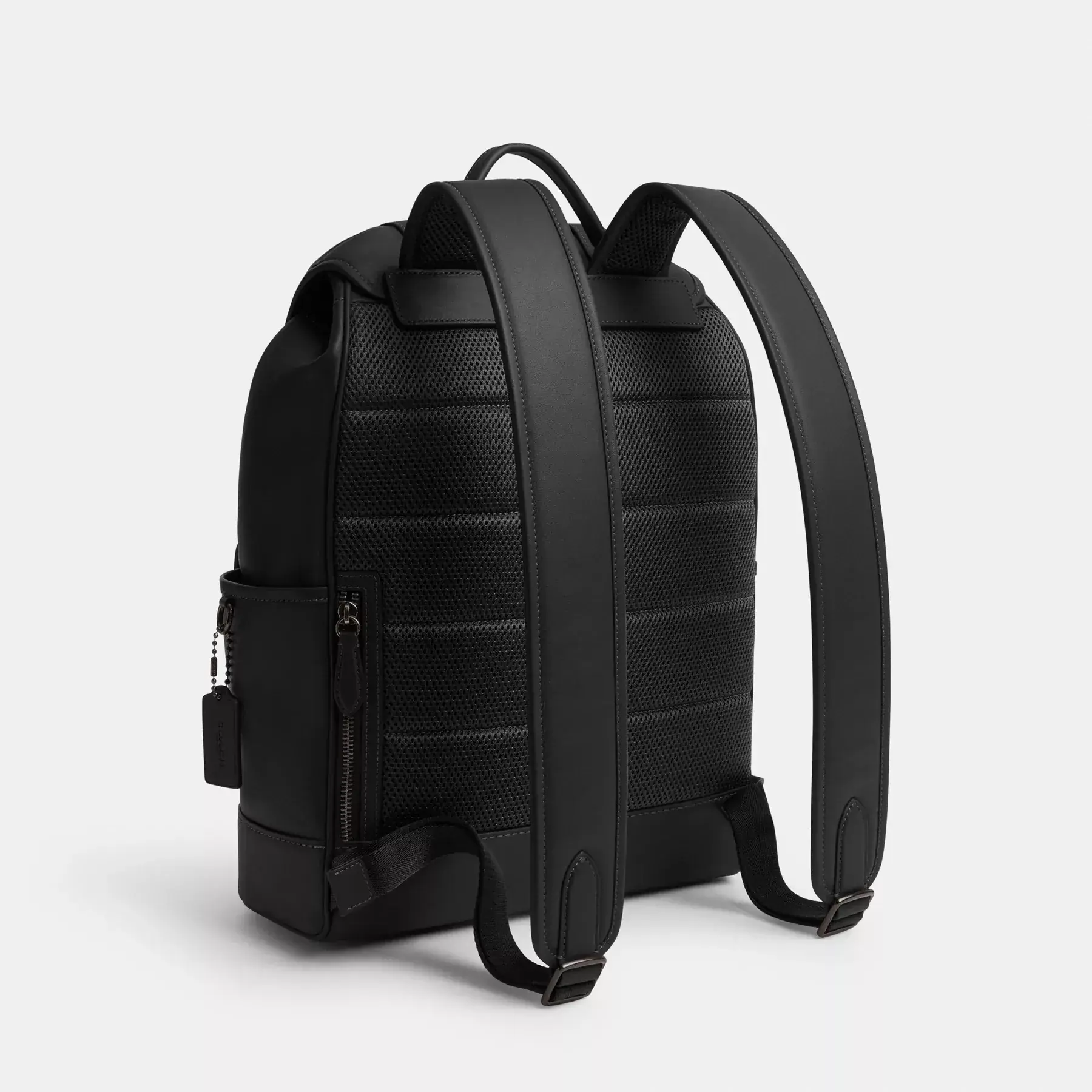 League Flap Backpack Black