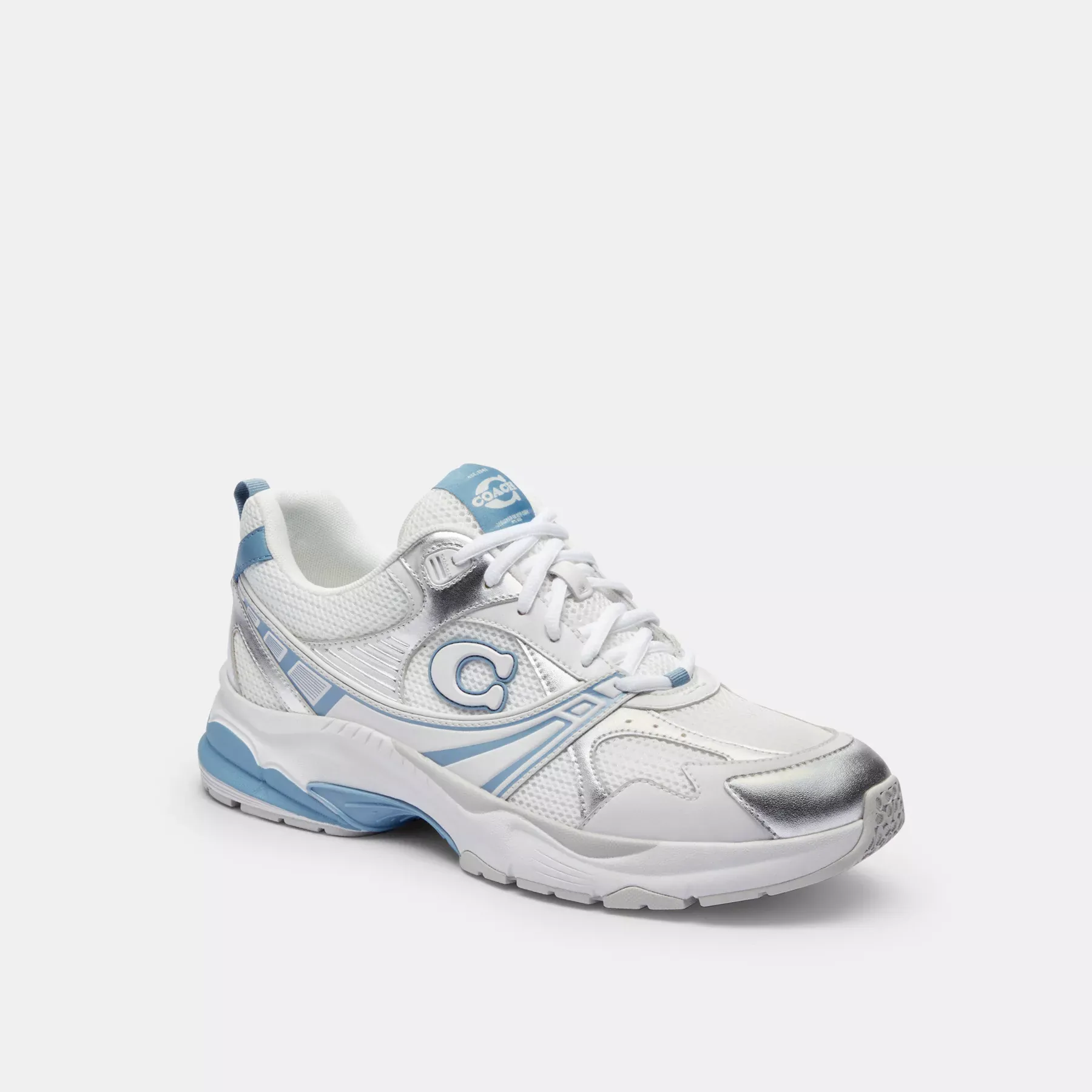 Mesh Sneaker Chalk/Bluebell