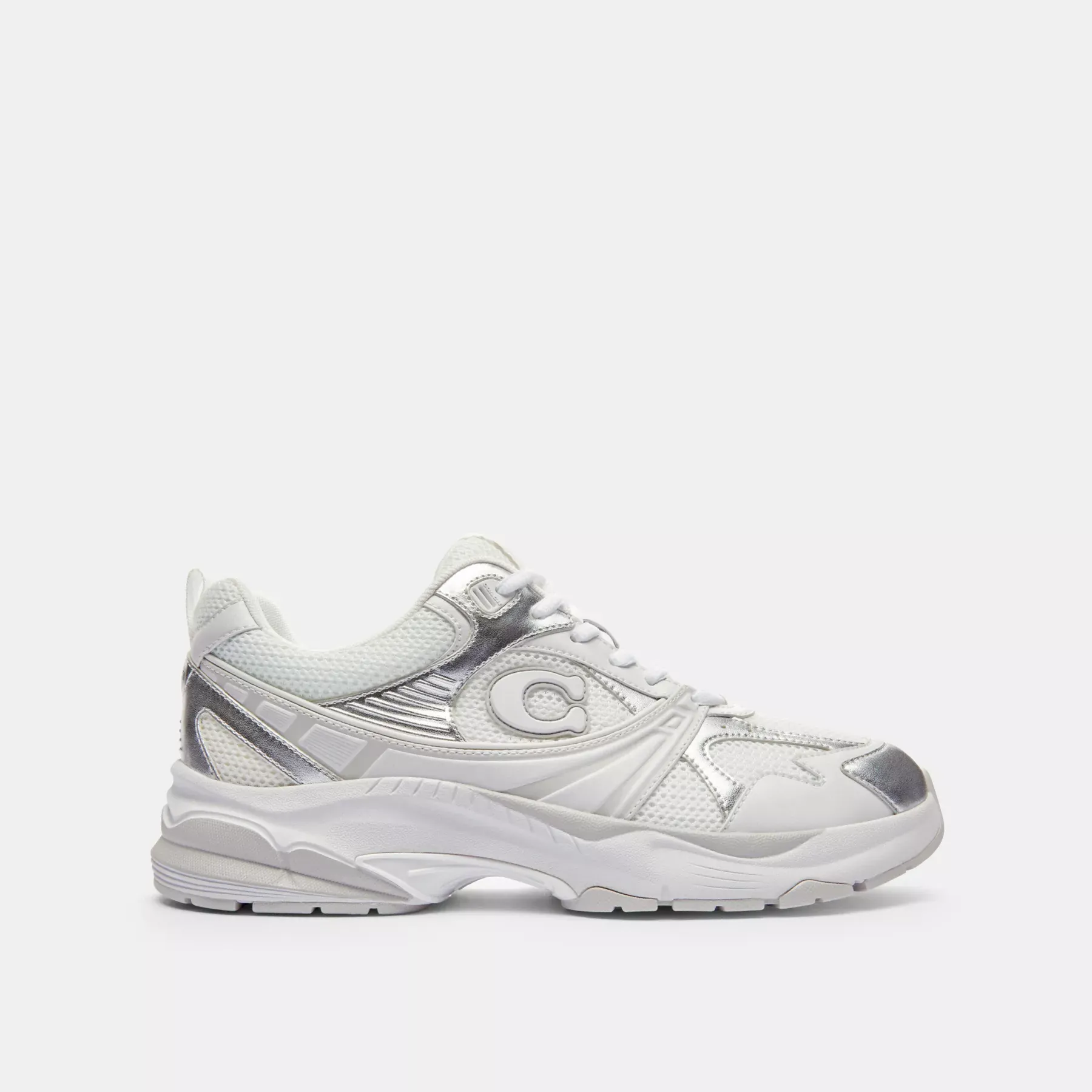 Mesh Sneaker Light Grey/Optic White