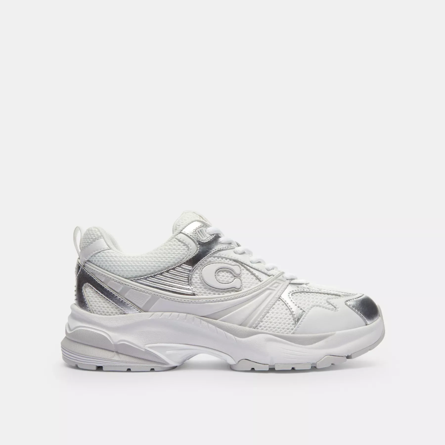 Mesh Sneaker Light Grey/Optic White