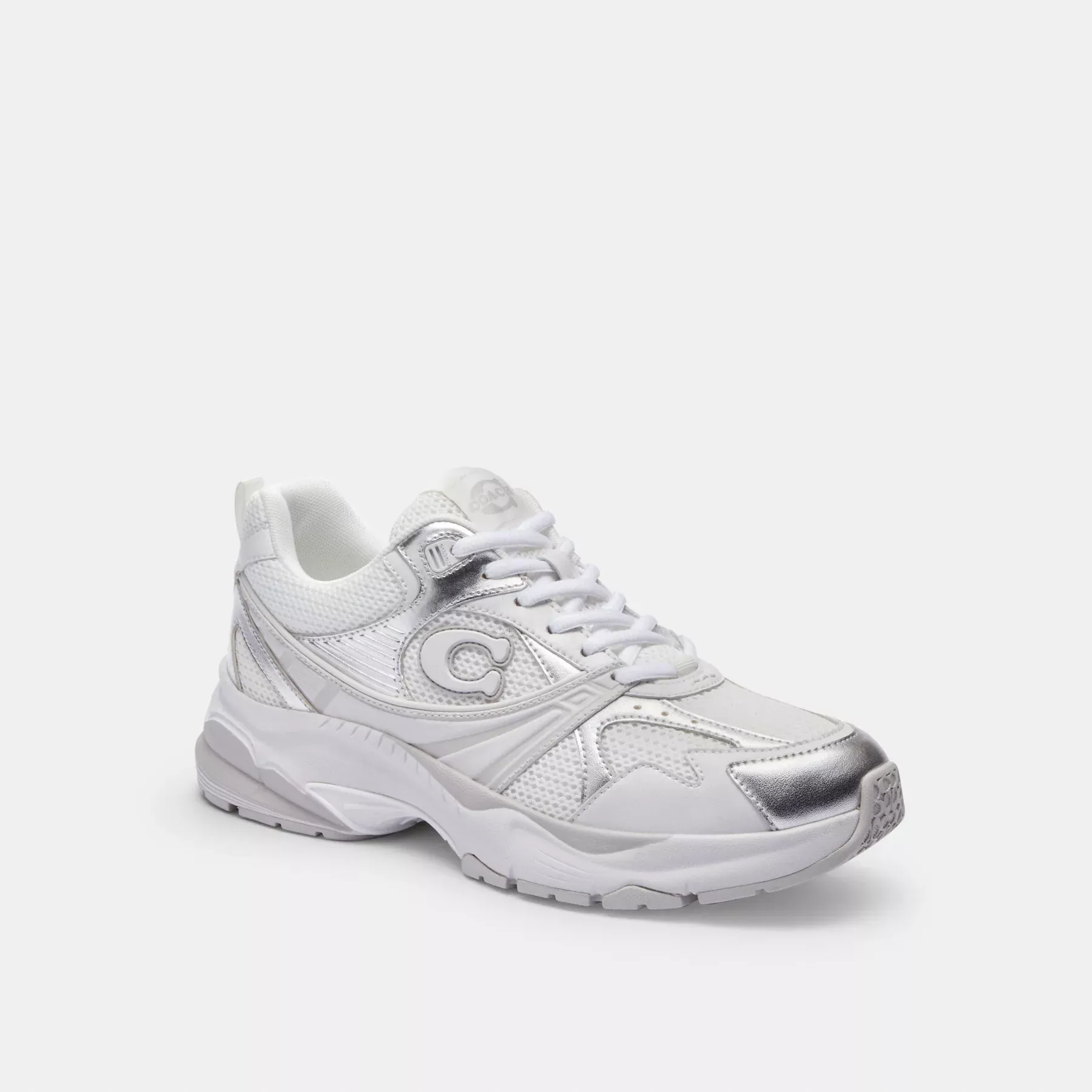 Mesh Sneaker Light Grey/Optic White