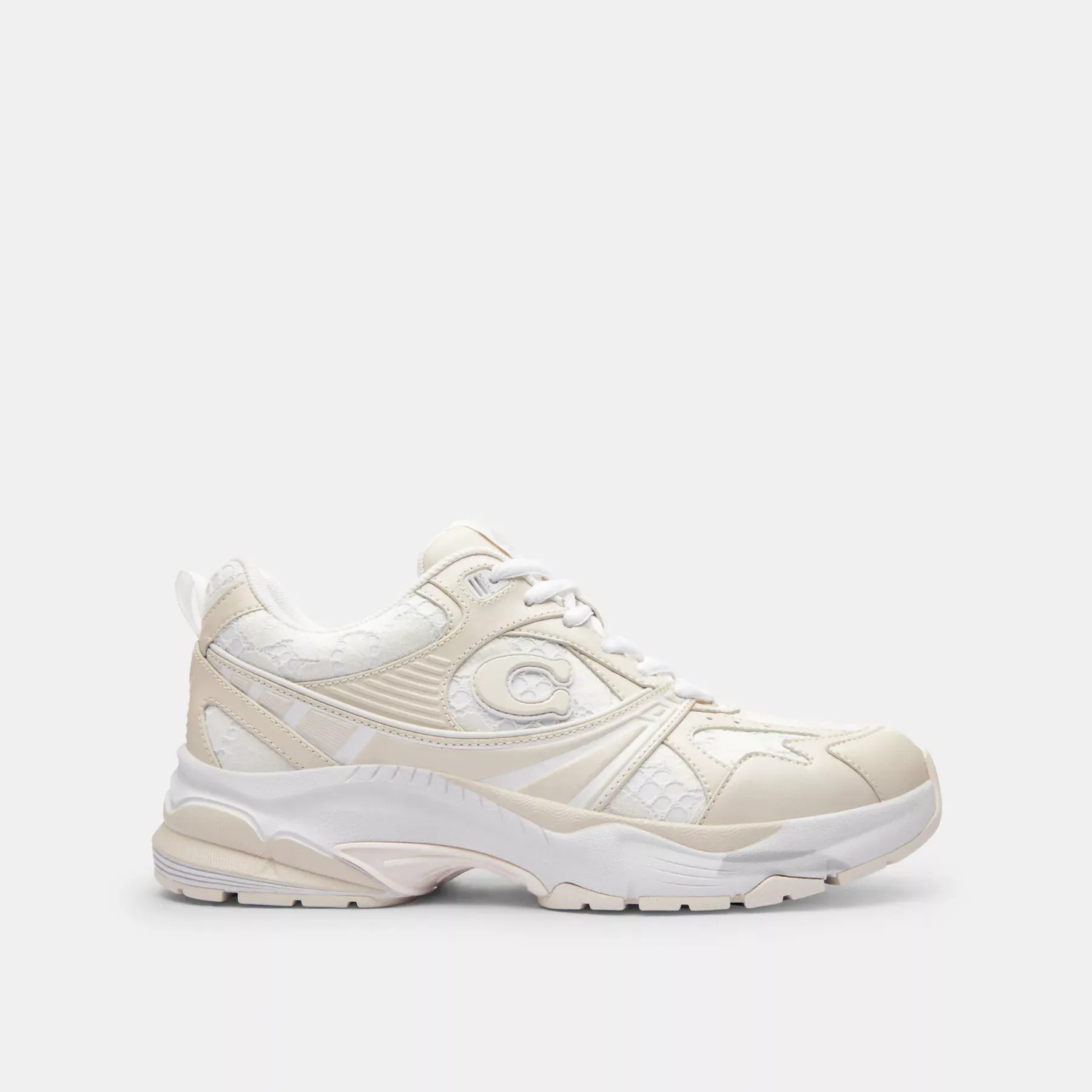 Mesh Sneaker Light Grey/Optic White