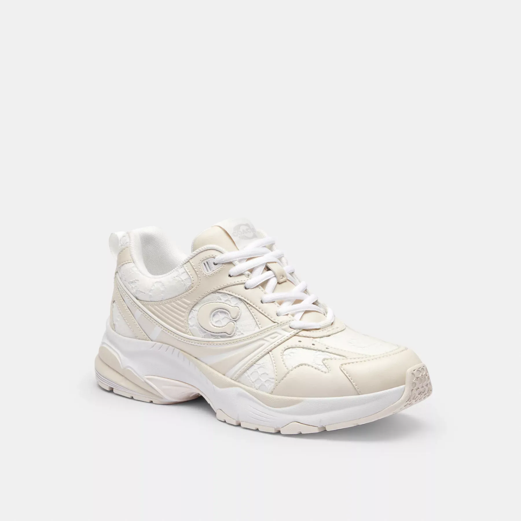 Mesh Sneaker Light Grey/Optic White