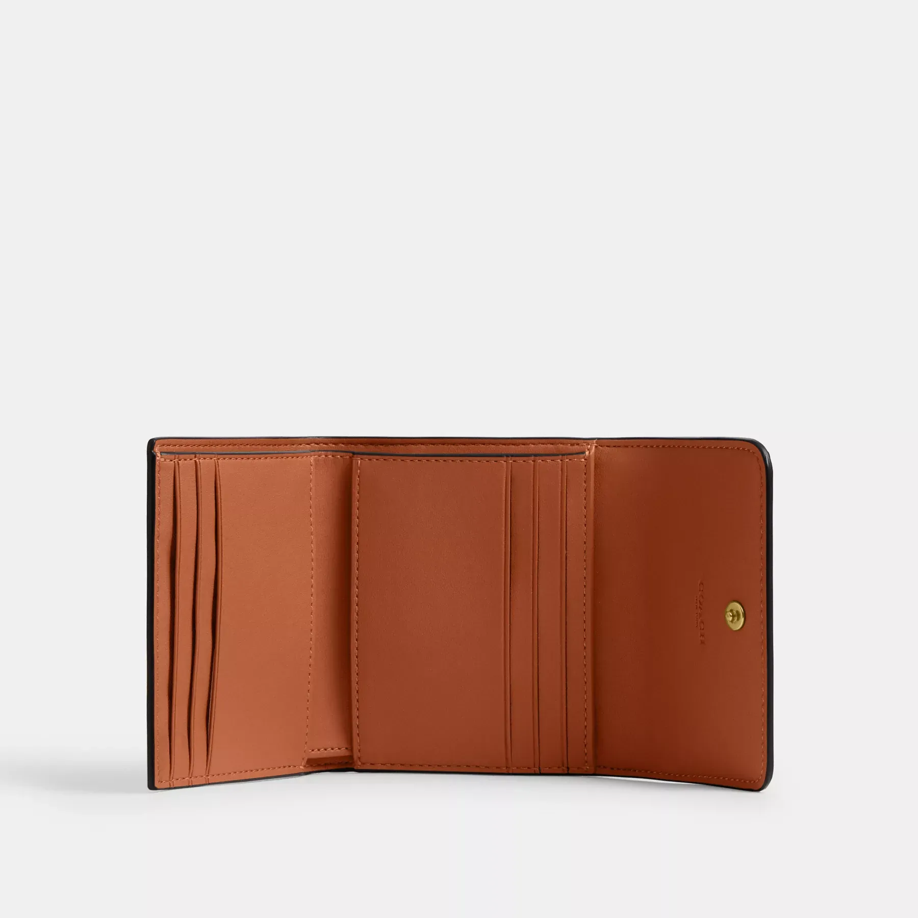 Mila Small Flap Wallet With Horse And Carriage Print Chalk Taupe Mila Small Flap Wallet With Horse And Carriage Print Chalk Taupe