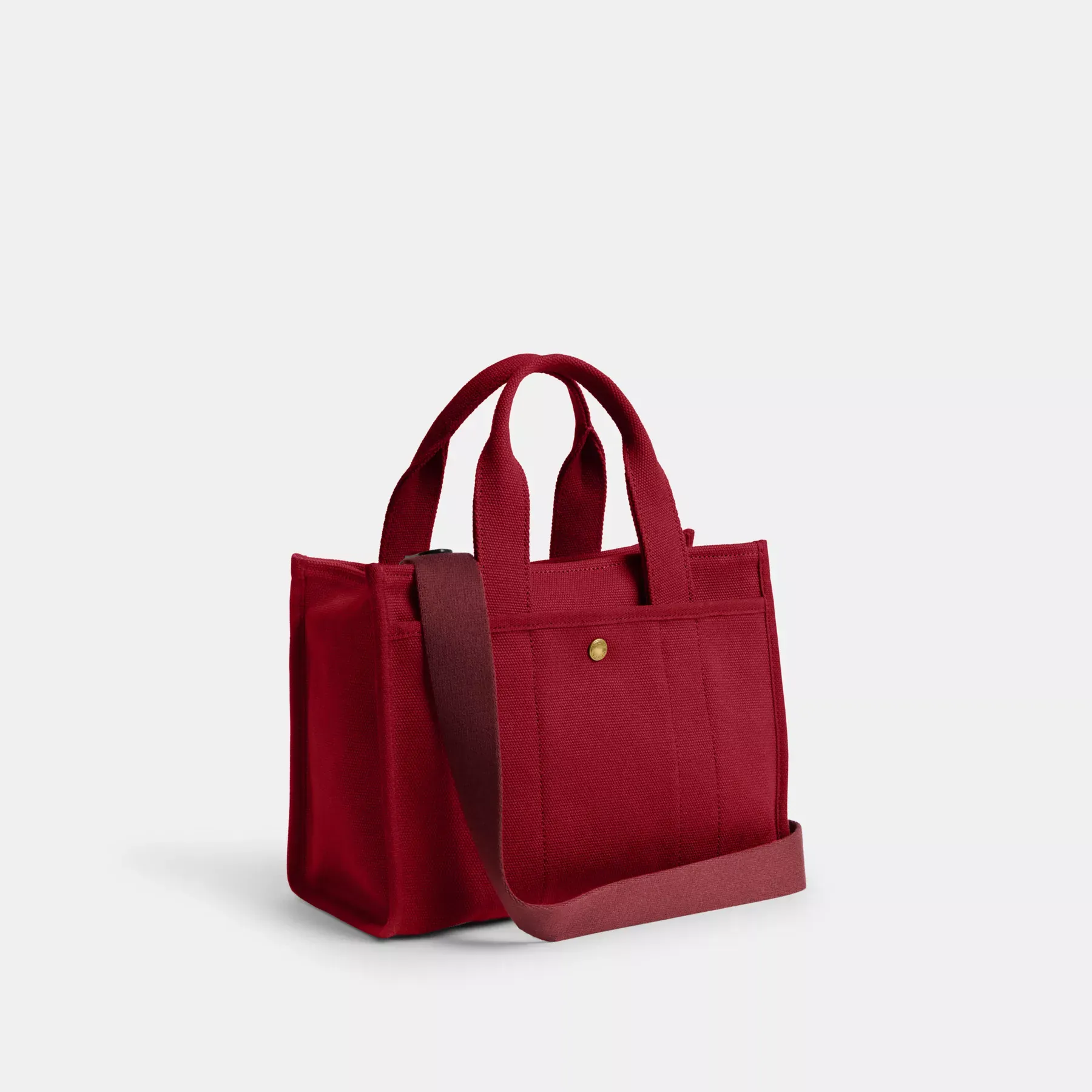 New Year Cargo Tote Bag 26 With Coach Snake Script Ruby