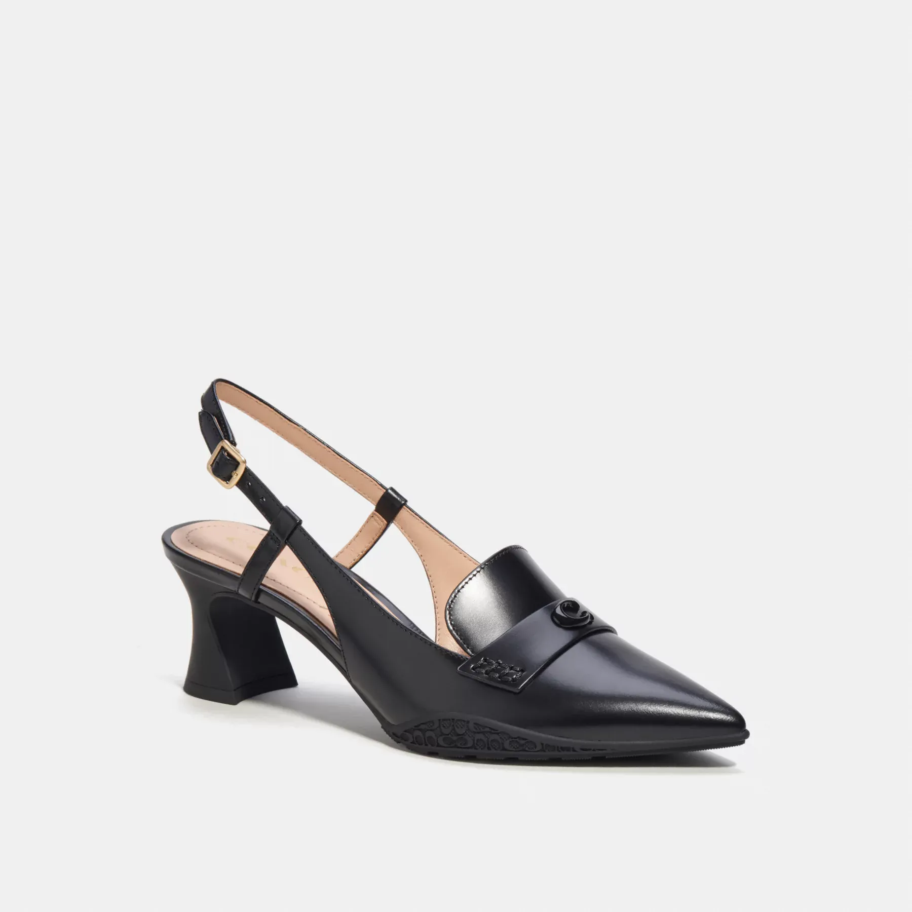 Nikola Hybrid Slingback Black