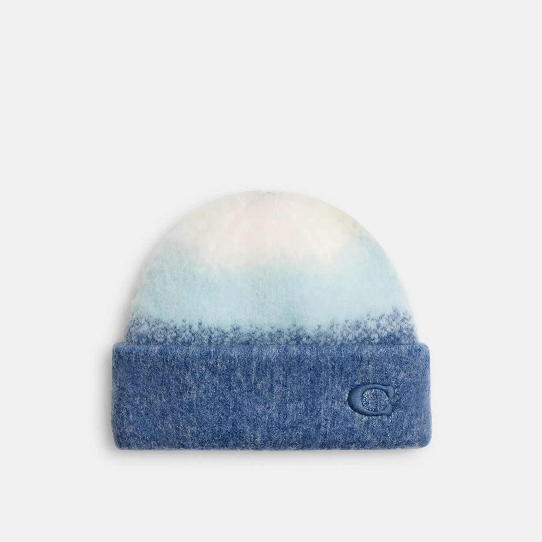Ombre Beanie Navy Multi