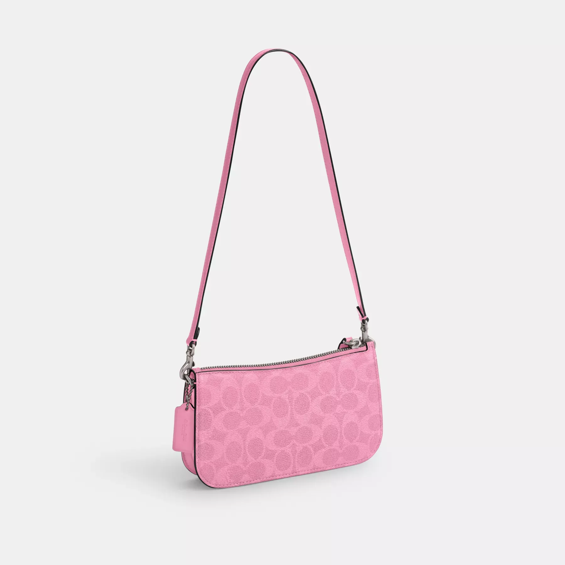 Penn Shoulder Bag In Signature Canvas Vivid Pink