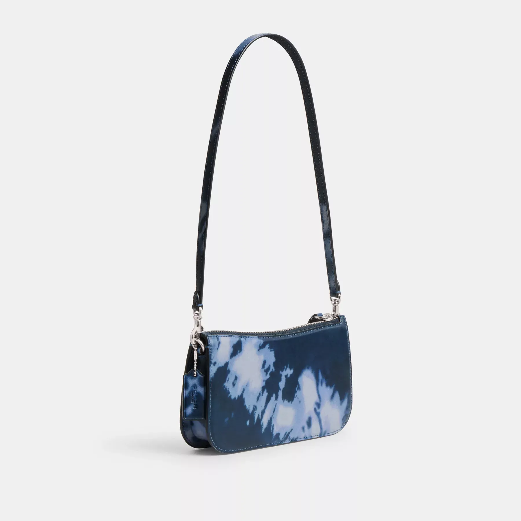 Penn Shoulder Bag With Tie-Dye Print Midnight Navy Penn Shoulder Bag With Tie-Dye Print Midnight Navy