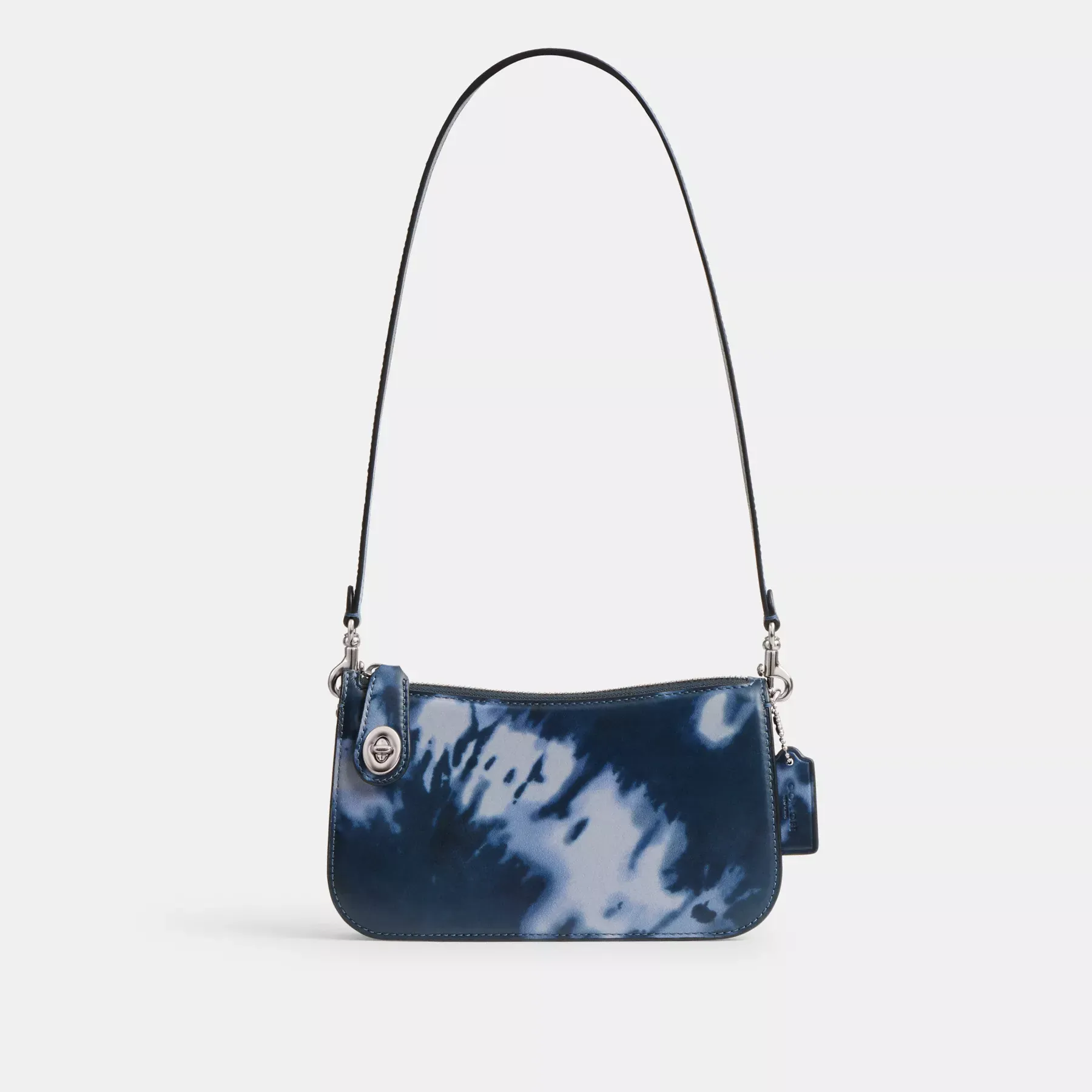 Penn Shoulder Bag With Tie-Dye Print Midnight Navy Penn Shoulder Bag With Tie-Dye Print Midnight Navy