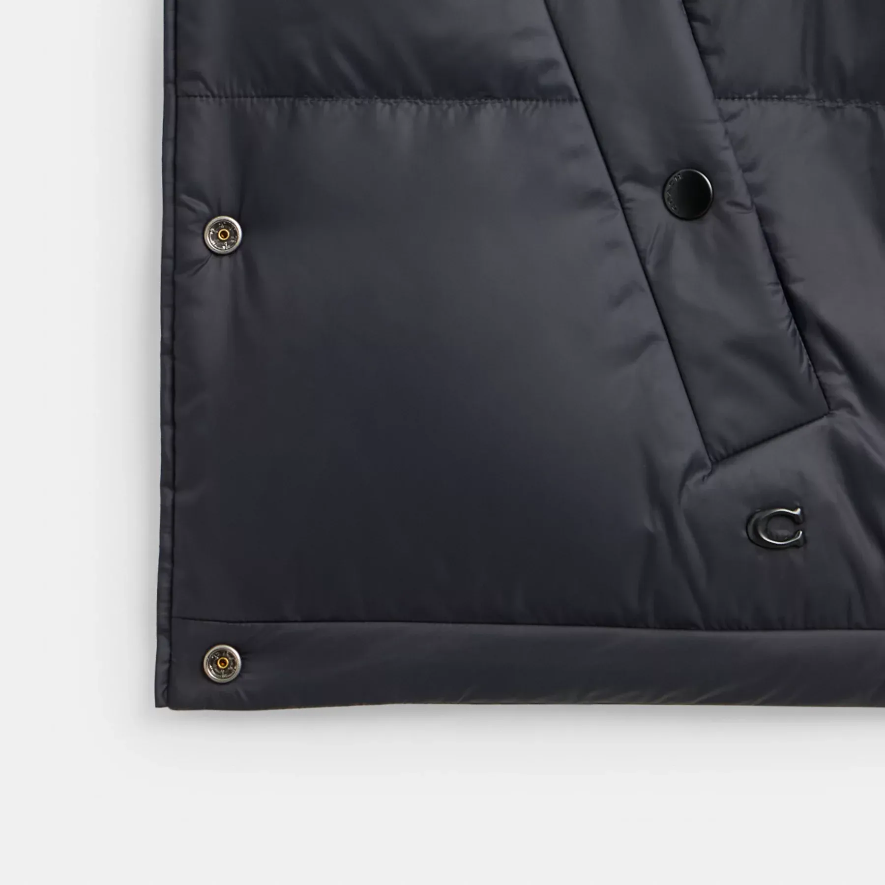 Reversible Cropped Puffer In Recycled Polyamide Black Multi Reversible Cropped Puffer In Recycled Polyamide Black Multi