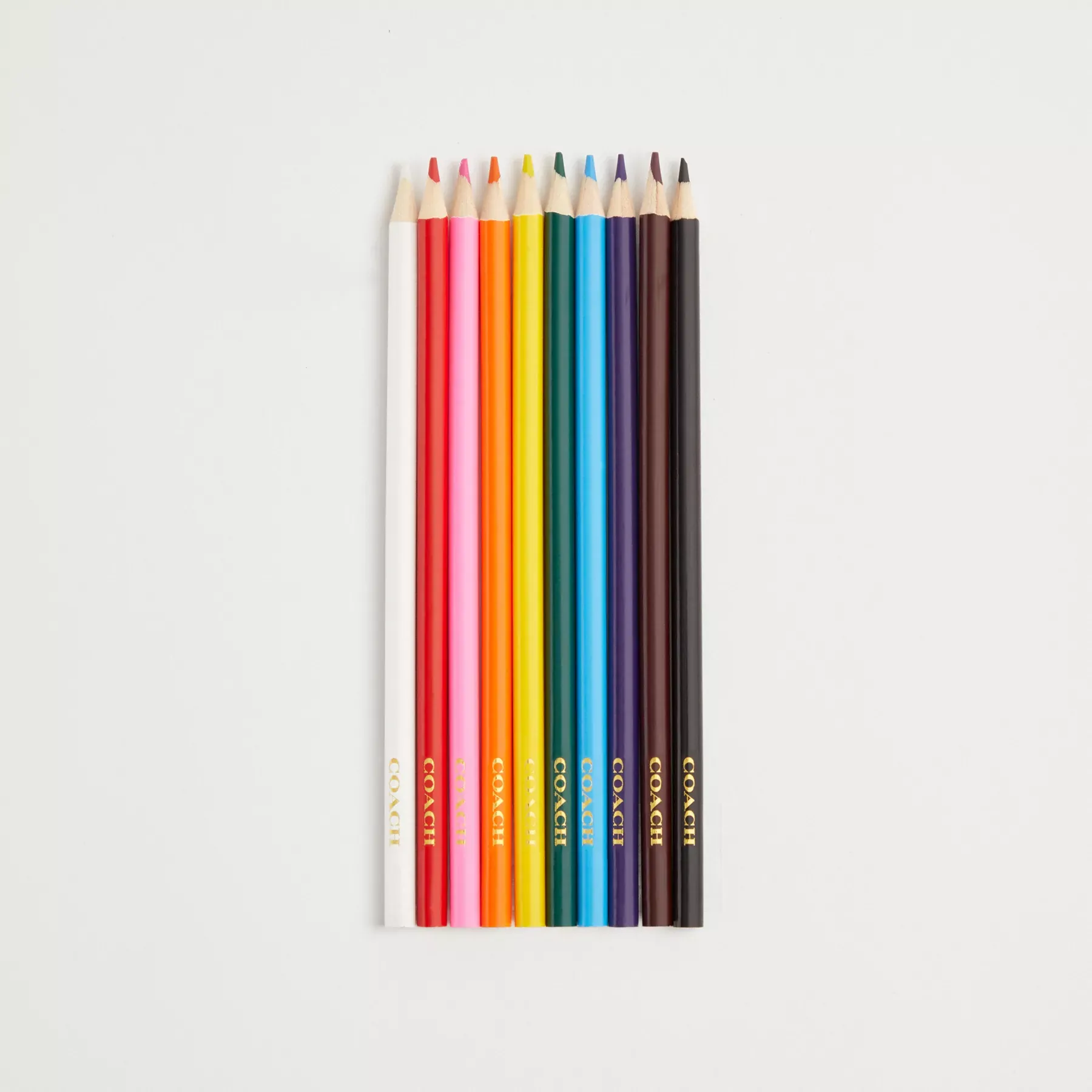 Signature Pencil Set Hazelnut/Sport Red Multi