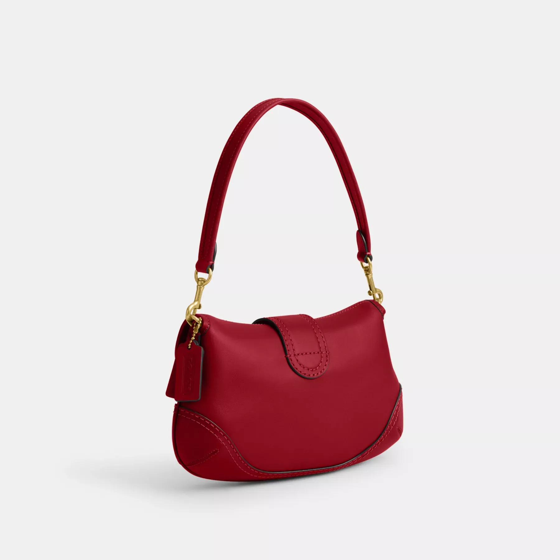 Soho Bag In Regenerative Leather Ruby