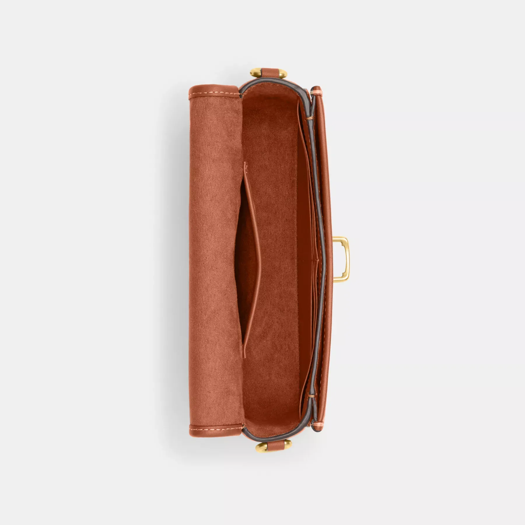 Studio Baguette Bag In Signature Textile Jacquard Cocoa Burnished Amb Studio Baguette Bag In Signature Textile Jacquard Cocoa Burnished Amb