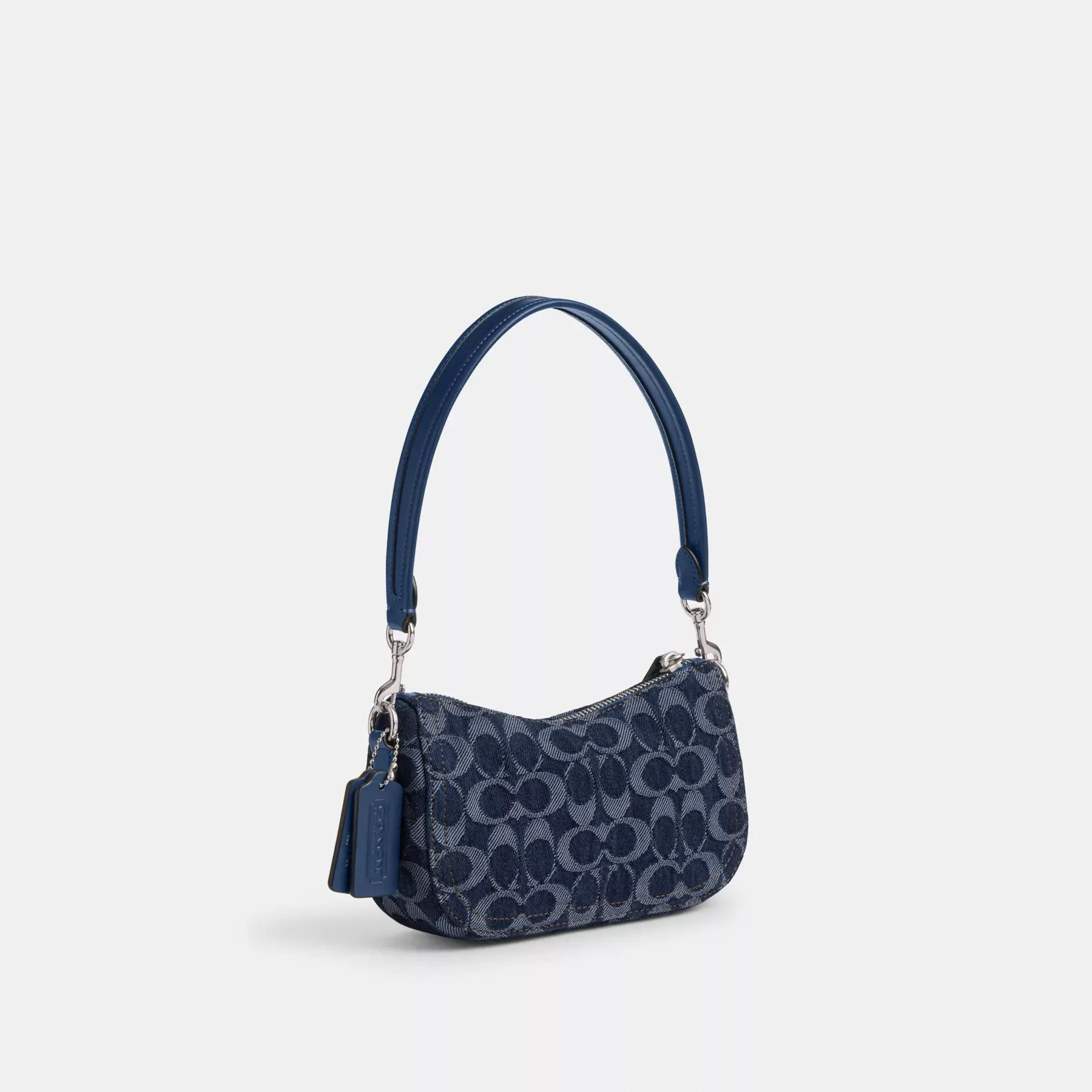 Swinger Bag 20 In Signature Denim Deep Blue Multi