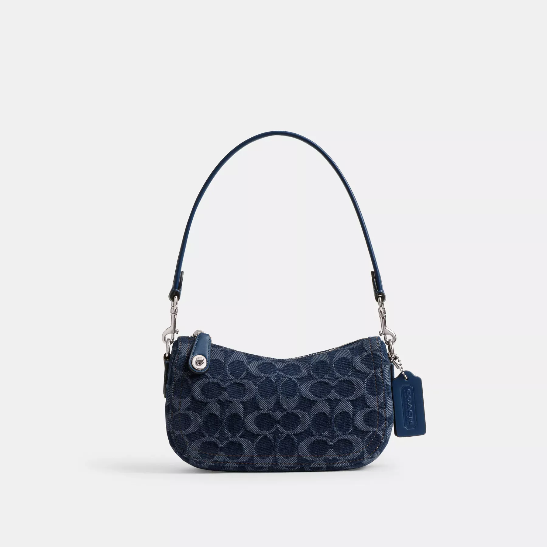 Swinger Bag 20 In Signature Denim Deep Blue Multi